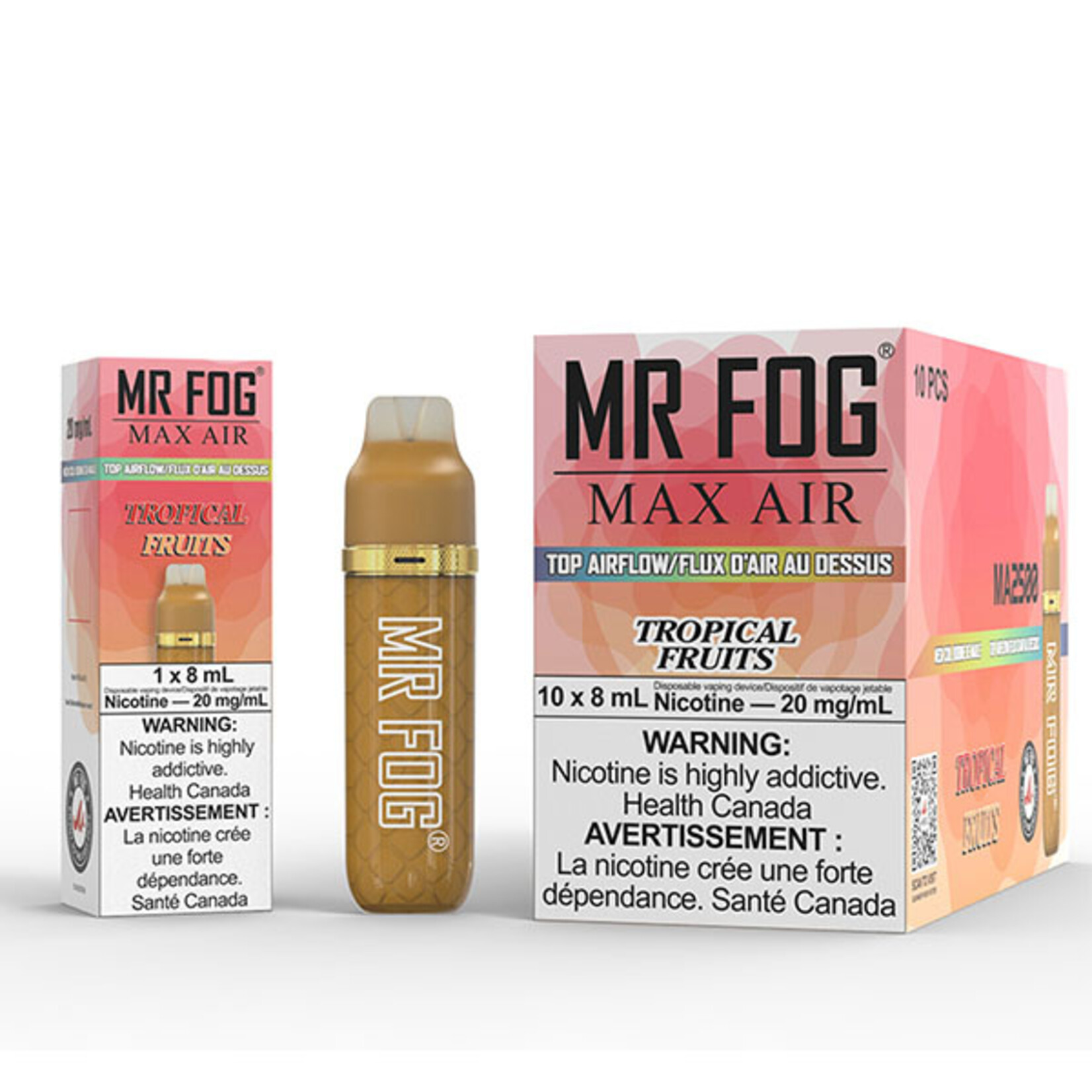 MR FOG MFA13 - MR FOG MAX AIR 2500 PUFFS - Tropical Fruits