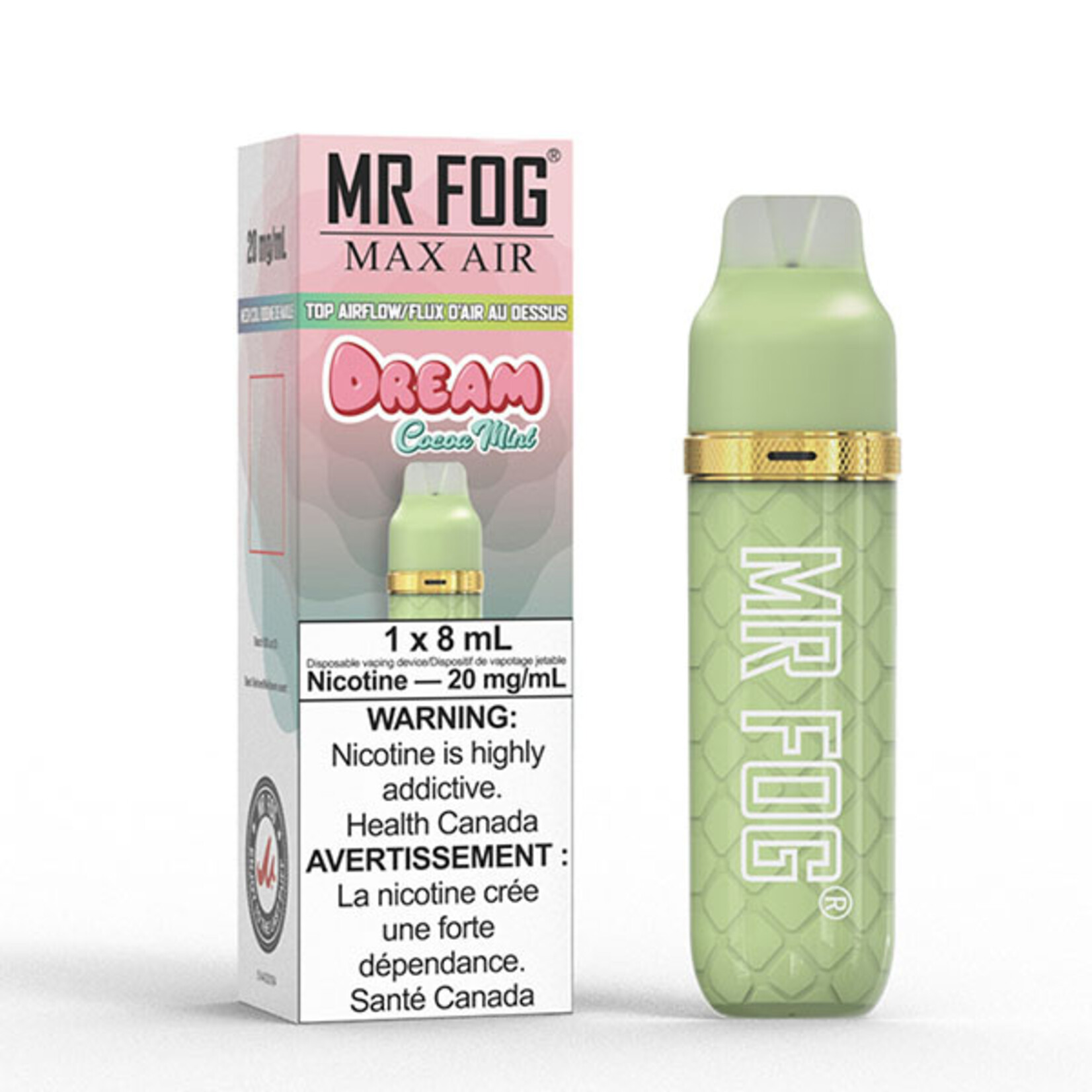MR FOG MFA25 - MR FOG MAX AIR 2500 PUFFS - Cocoa Mint Dream