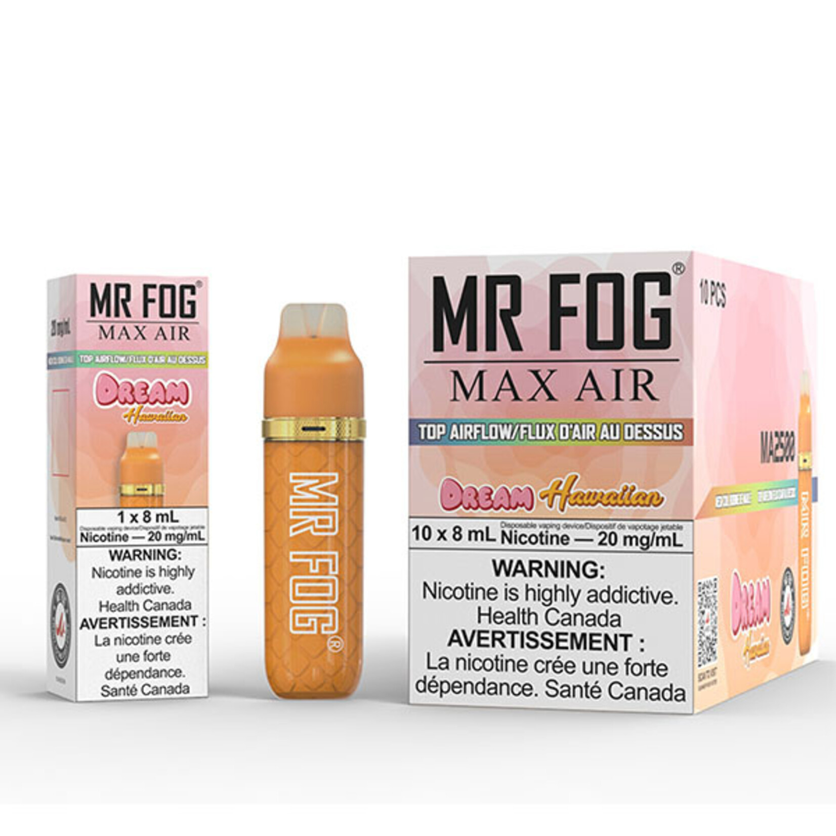 MR FOG MFA30 - MR FOG MAX AIR 2500 PUFFS - Hawaiian Dream