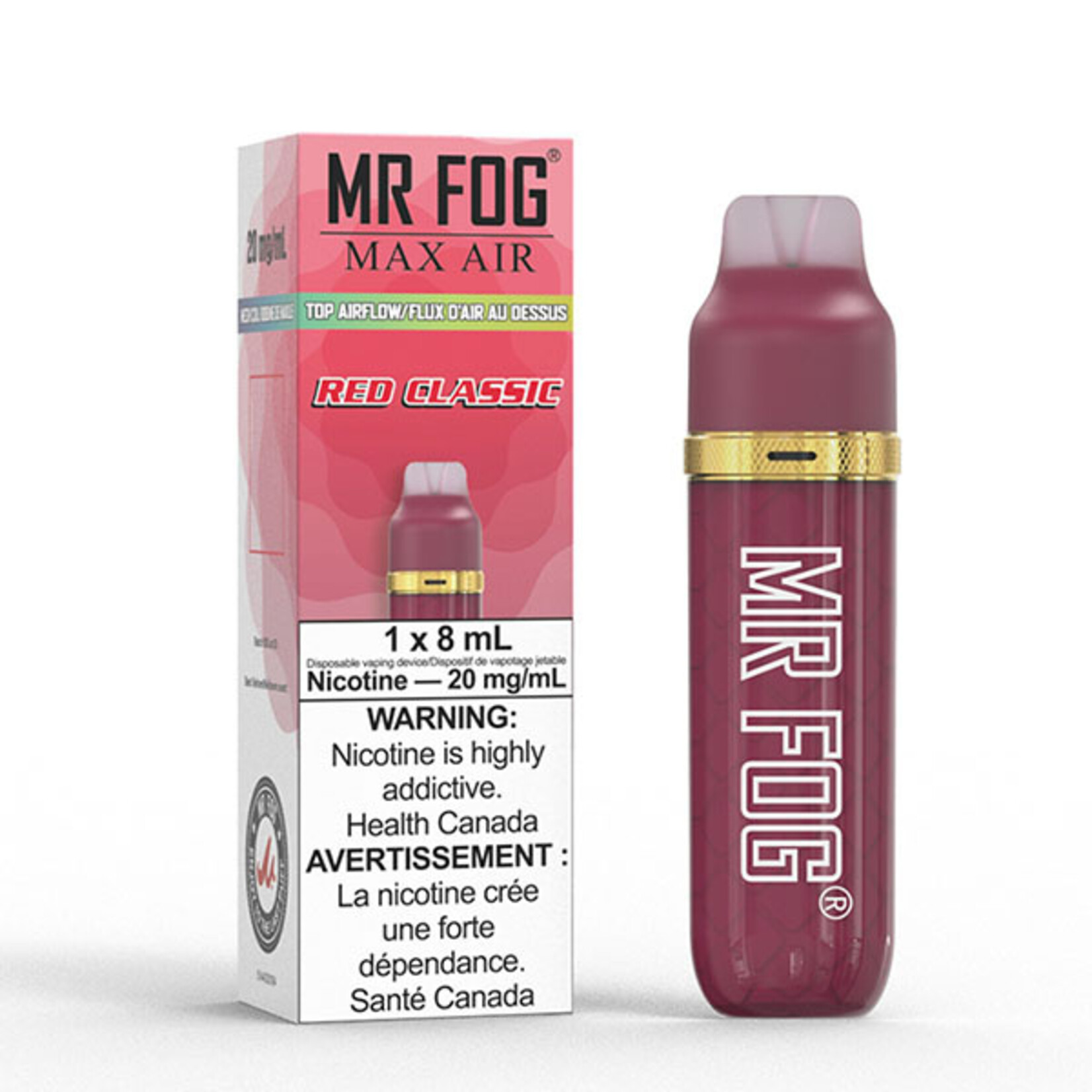 MR FOG MFA32 - MR FOG MAX AIR 2500 PUFFS - Red Classic