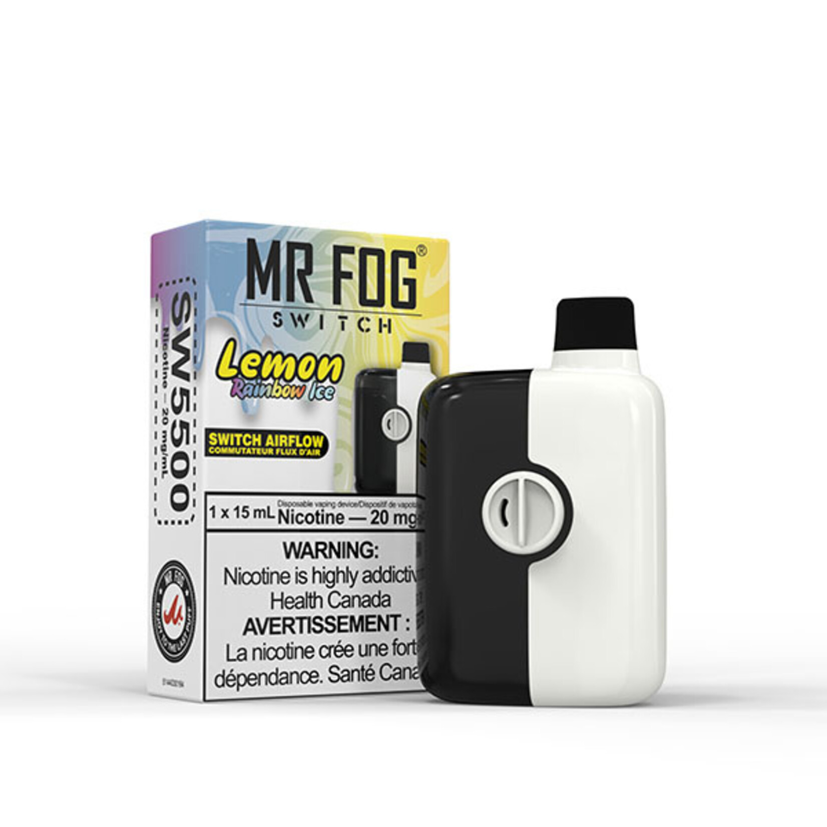 MR FOG SW03 - MR FOG SWITCH 5500 PUFFS Lemon Rainbow Ice