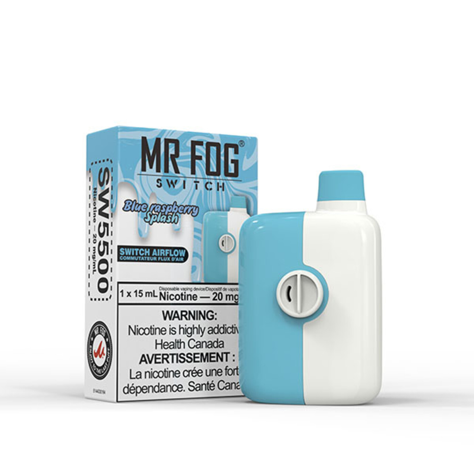 MR FOG SW21 - MR FOG SWITCH 5500 PUFFS Blue Raspberry Splash