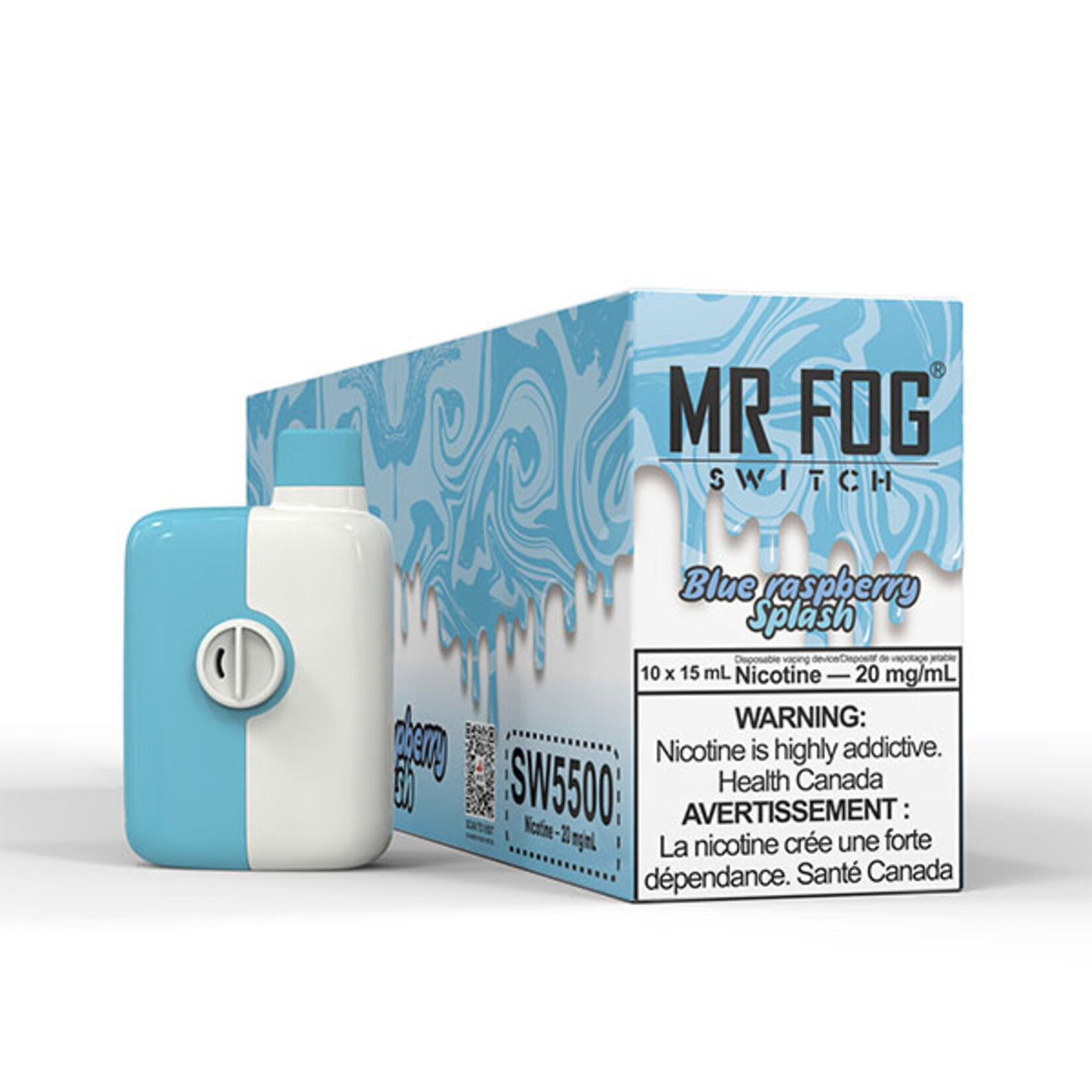 MR FOG SW21 - MR FOG SWITCH 5500 PUFFS Blue Raspberry Splash
