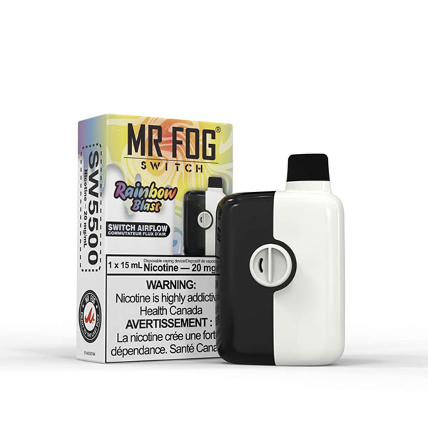 MR FOG SW23 - MR FOG SWITCH 5500 PUFFS Rainbow Blast