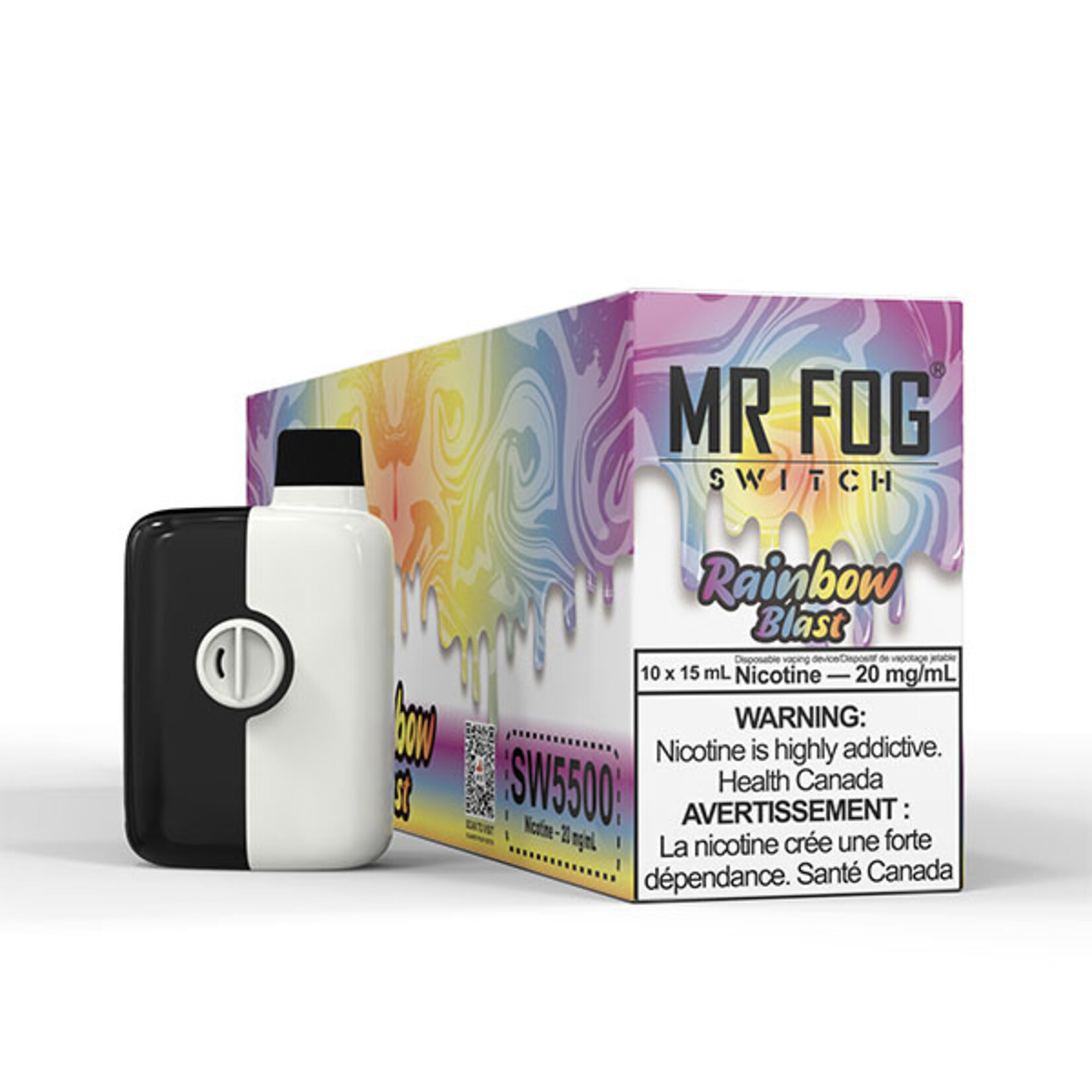 MR FOG SW23 - MR FOG SWITCH 5500 PUFFS Rainbow Blast