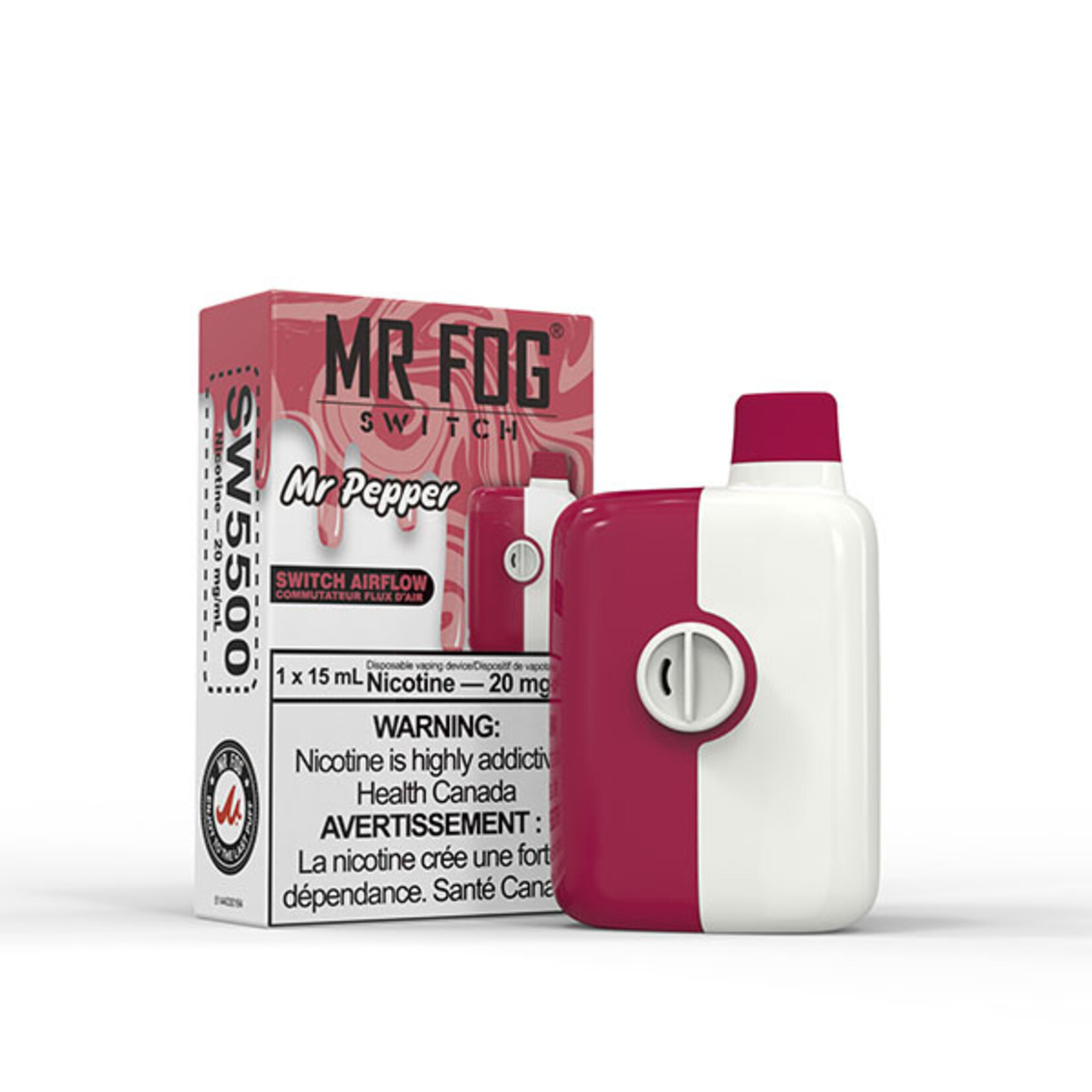 MR FOG SW29 - MR FOG SWITCH 5500 PUFFS Mr Pepper