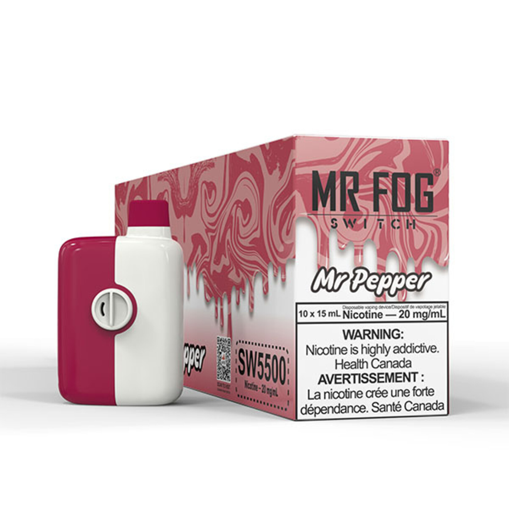MR FOG SW29 - MR FOG SWITCH 5500 PUFFS Mr Pepper