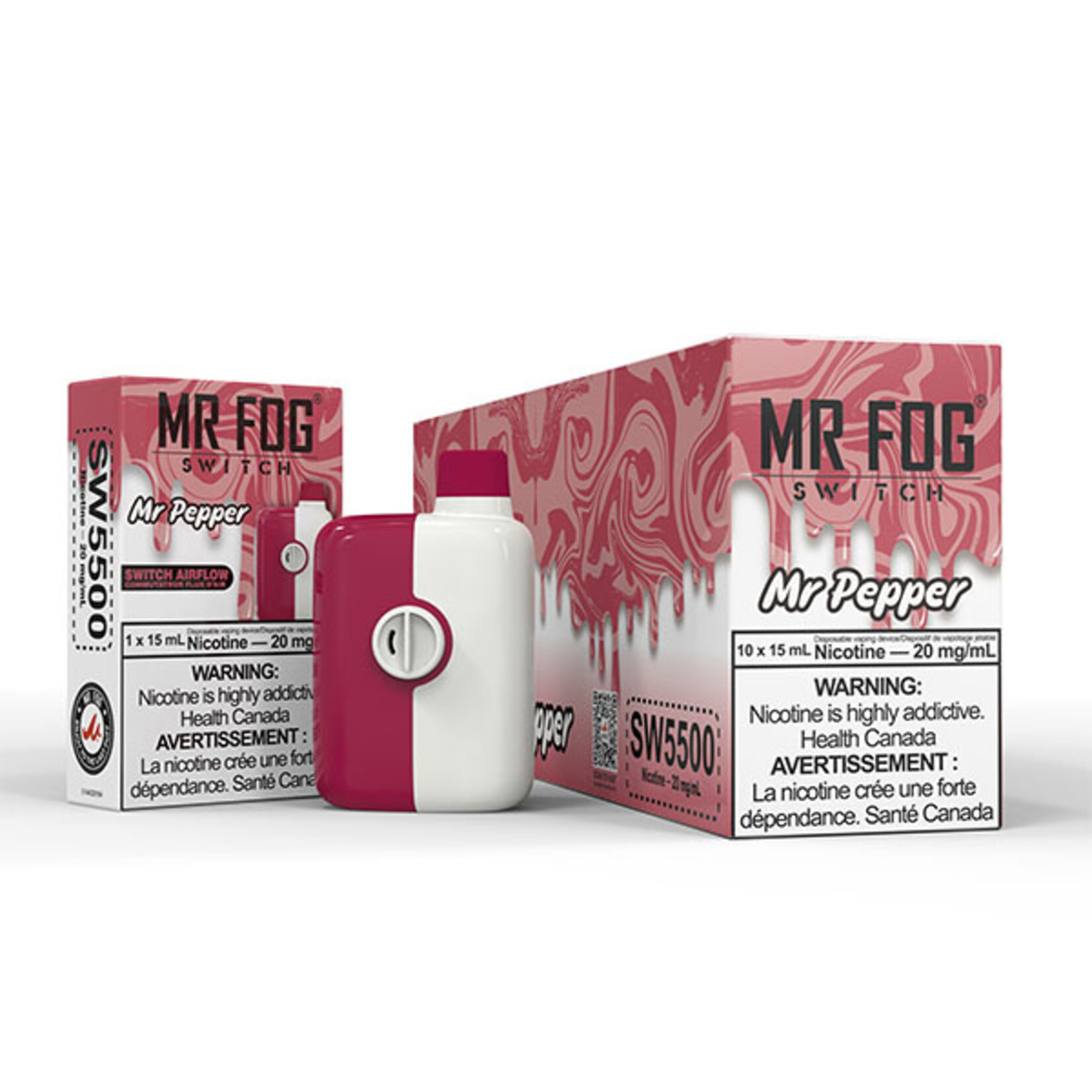 MR FOG SW29 - MR FOG SWITCH 5500 PUFFS Mr Pepper