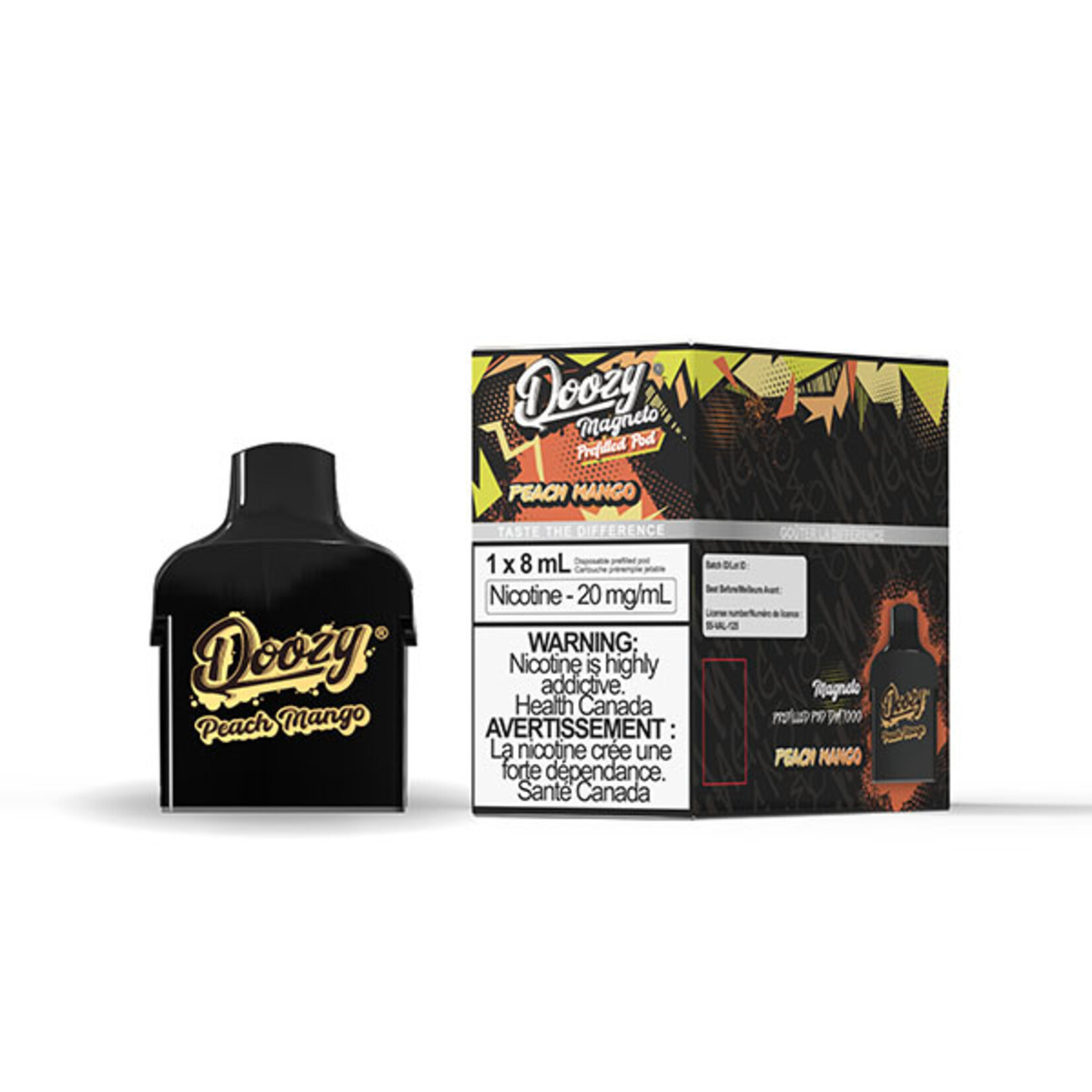DOOZY DZMGP01 - DOOZY MAGNETO Pods(5pcs/pack) Peach Mango