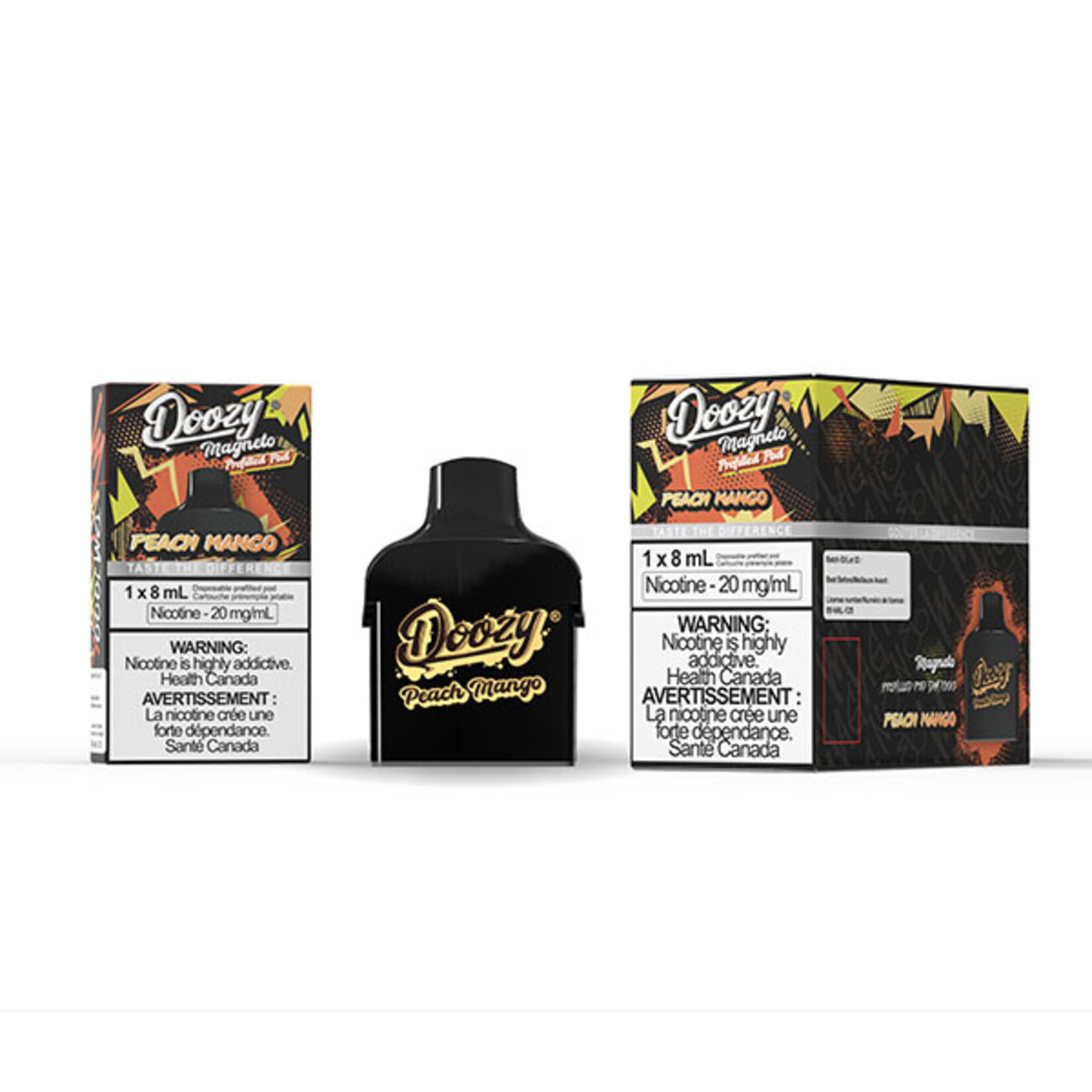 DOOZY DZMGP01 - DOOZY MAGNETO Pods(5pcs/pack) Peach Mango