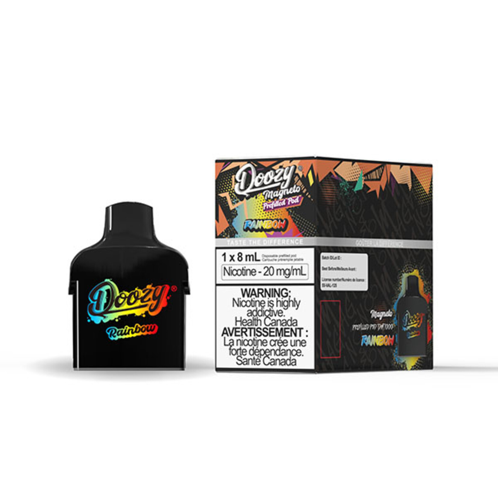 DOOZY DZMGP03 - DOOZY MAGNETO Pods(5pcs/pack) Rainbow