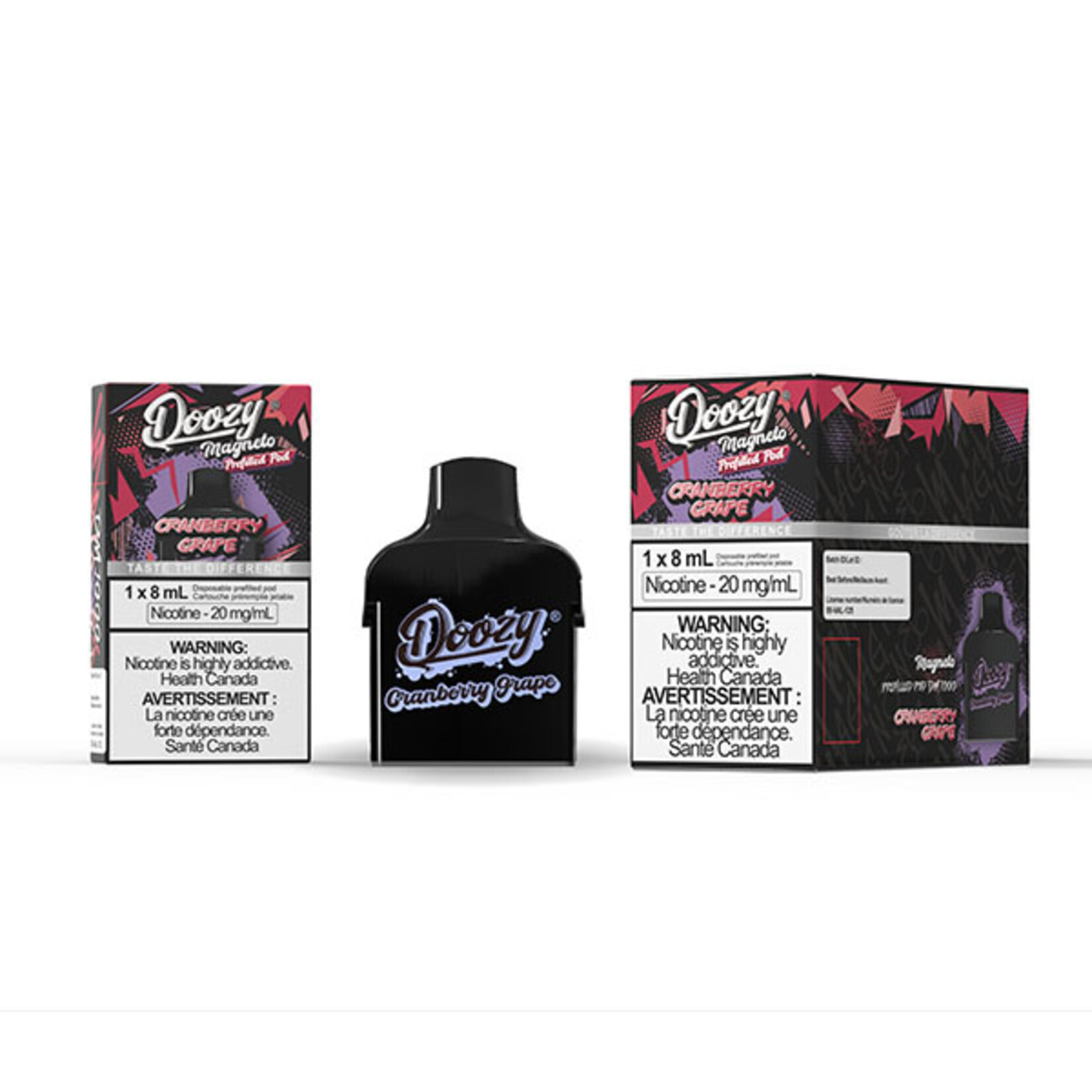 DOOZY DZMGP04 - DOOZY MAGNETO Pods(5pcs/pack) Cranberry Grape