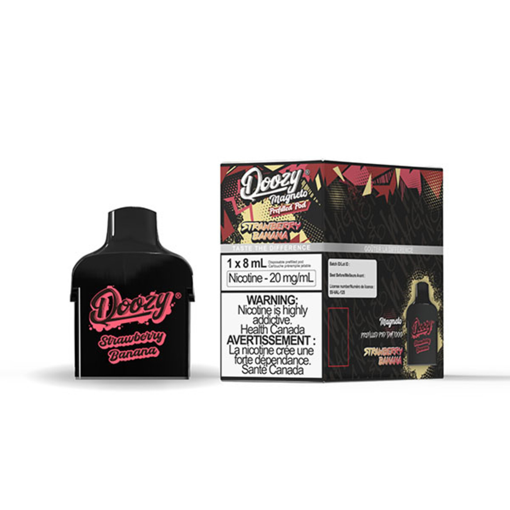 DOOZY DZMGP05 - DOOZY MAGNETO Pods(5pcs/pack) Strawberry Banana