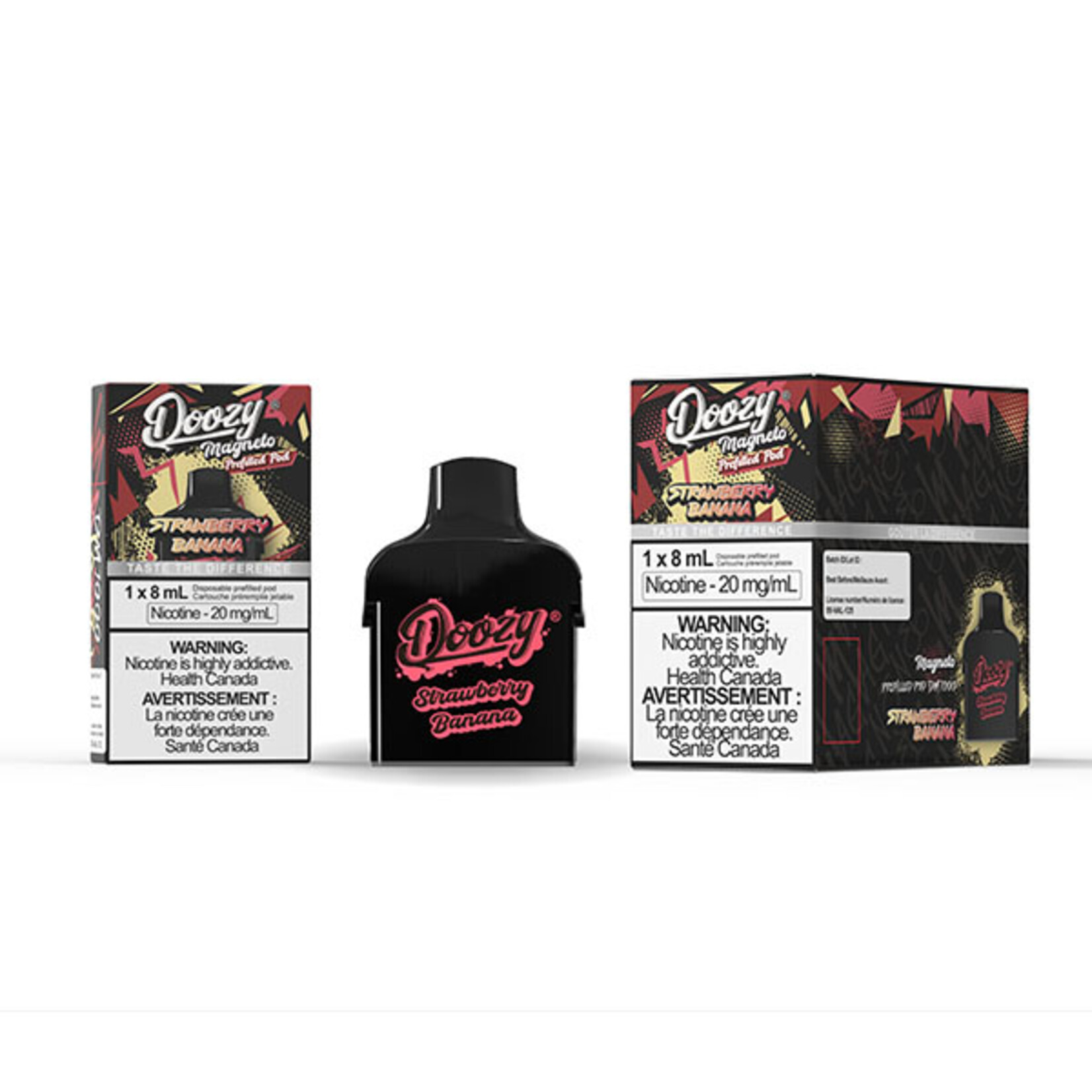 DOOZY DZMGP05 - DOOZY MAGNETO Pods(5pcs/pack) Strawberry Banana