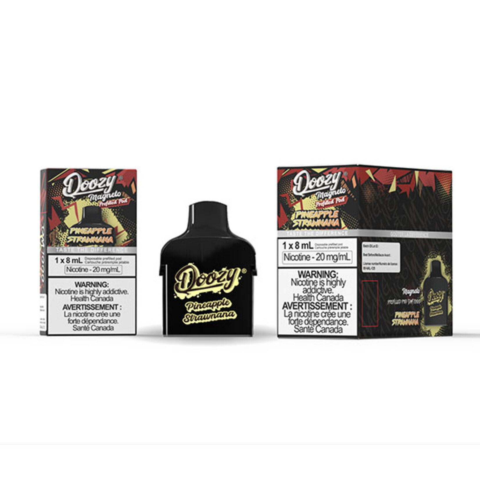 DOOZY DZMGP08 - DOOZY MAGNETO Pods(5pcs/pack) Pineapple Strawnana