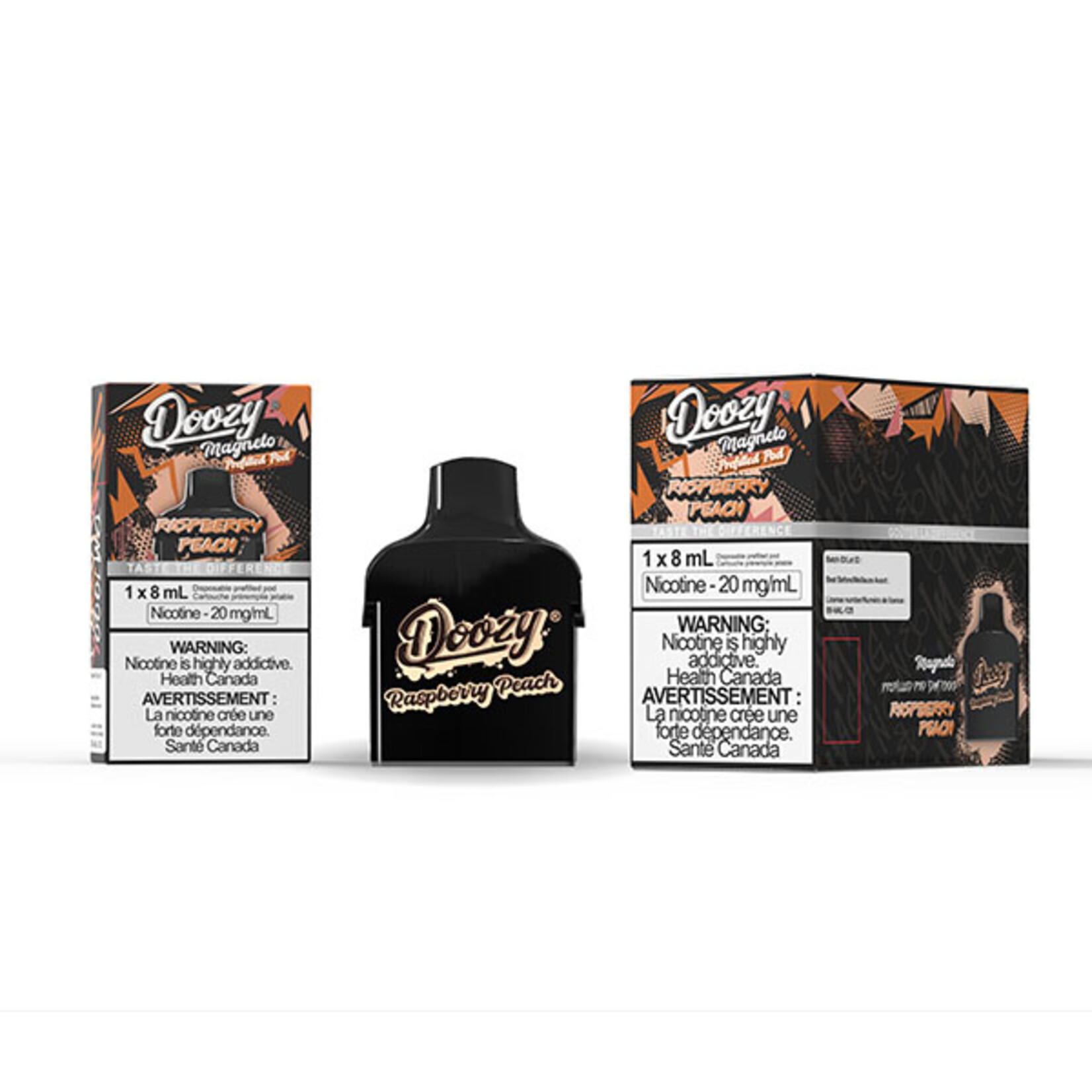 DOOZY DZMGP09 - DOOZY MAGNETO Pods(5pcs/pack) Raspberry Peach