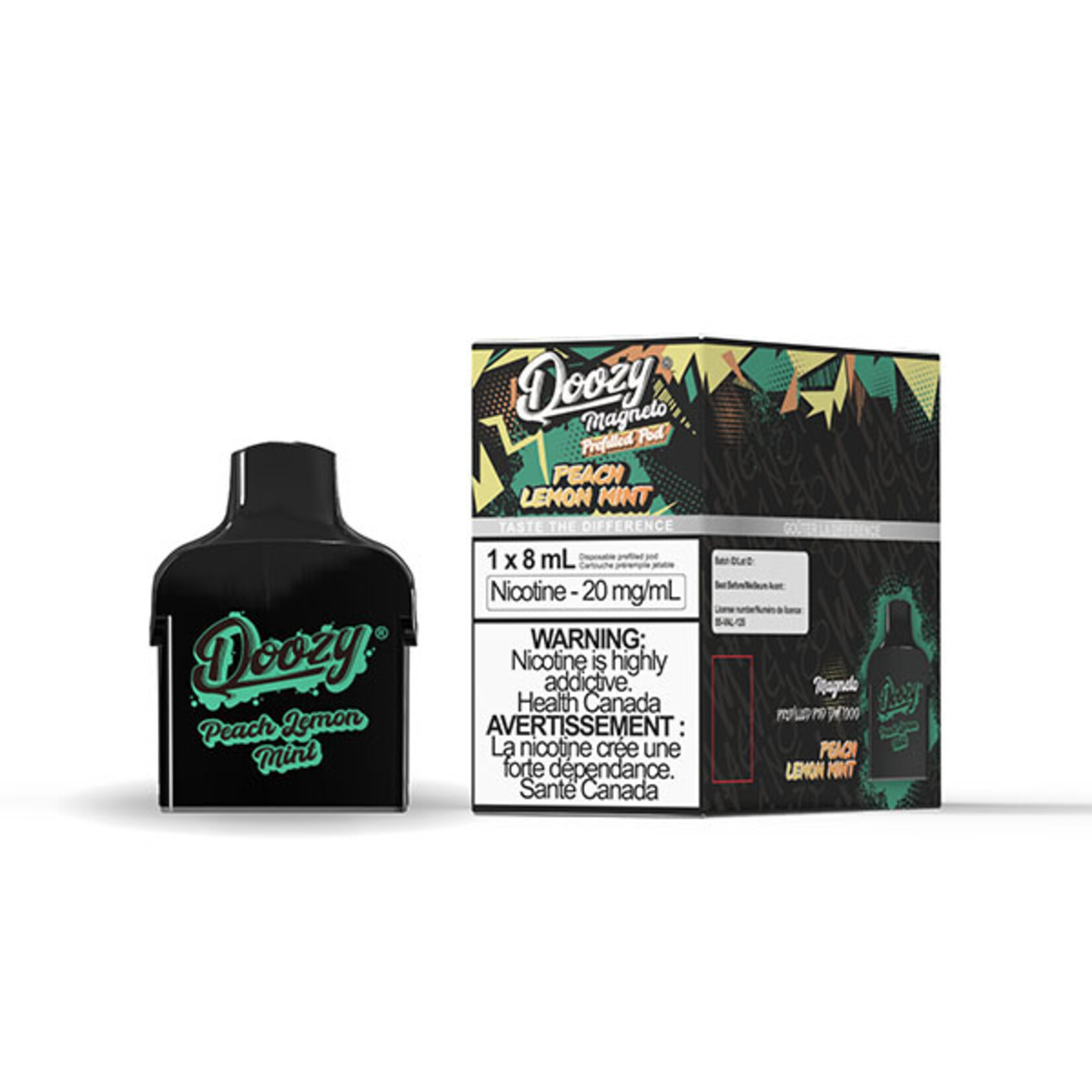 DOOZY DZMGP14 - DOOZY MAGNETO Pods(5pcs/pack) Peach Lemon Mint