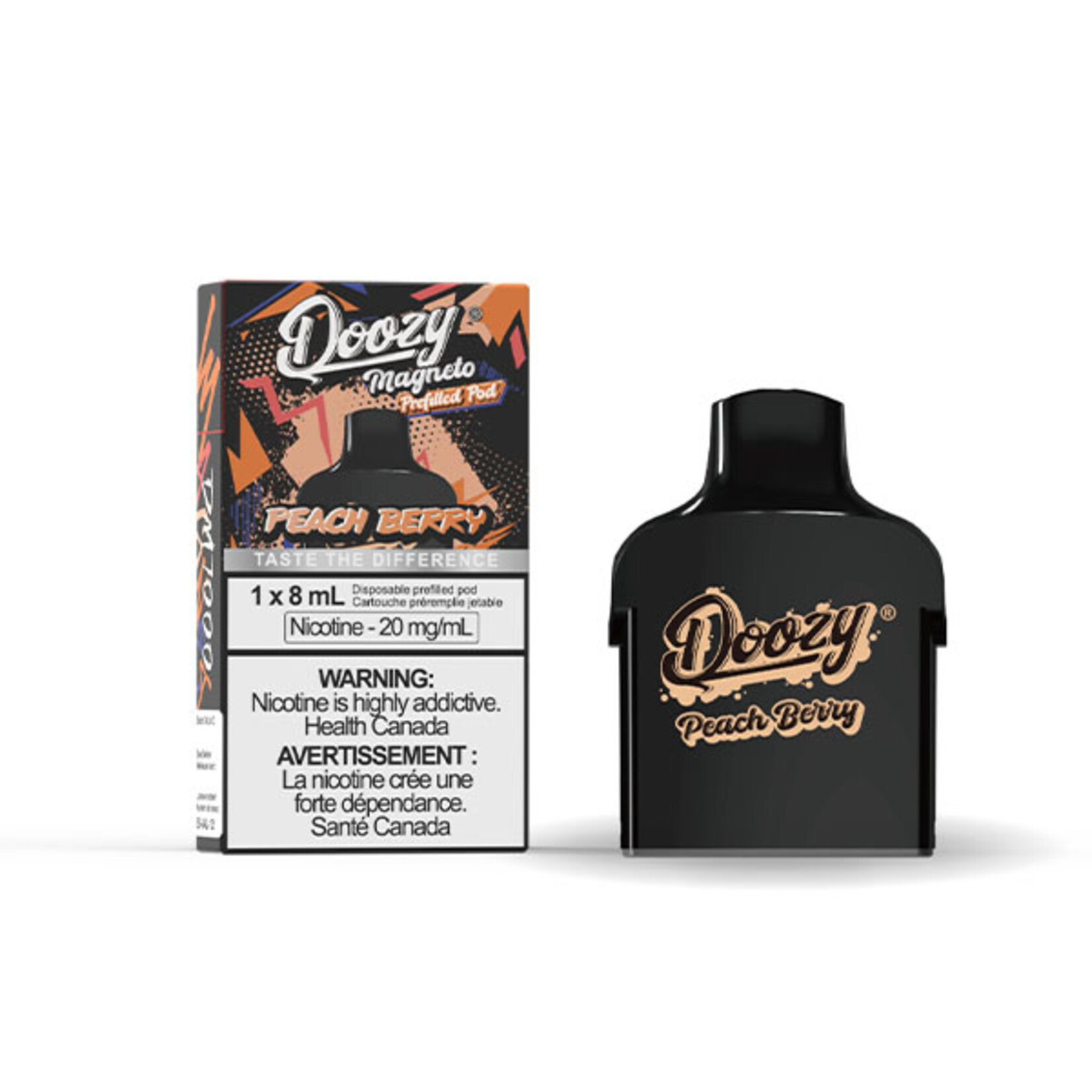 DOOZY DZMGP15 - DOOZY MAGNETO Pods(5pcs/pack) Peach Berry