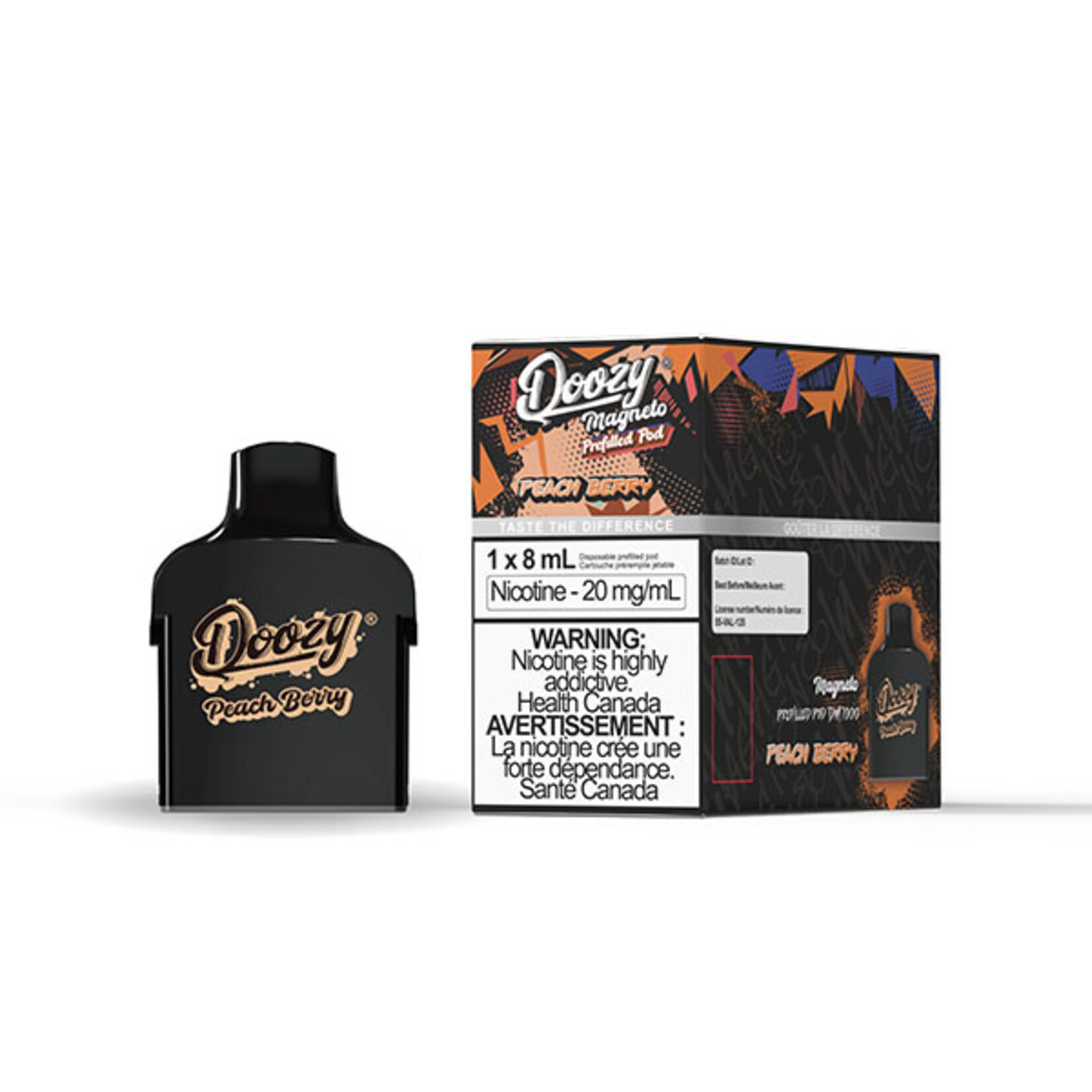 DOOZY DZMGP15 - DOOZY MAGNETO Pods(5pcs/pack) Peach Berry