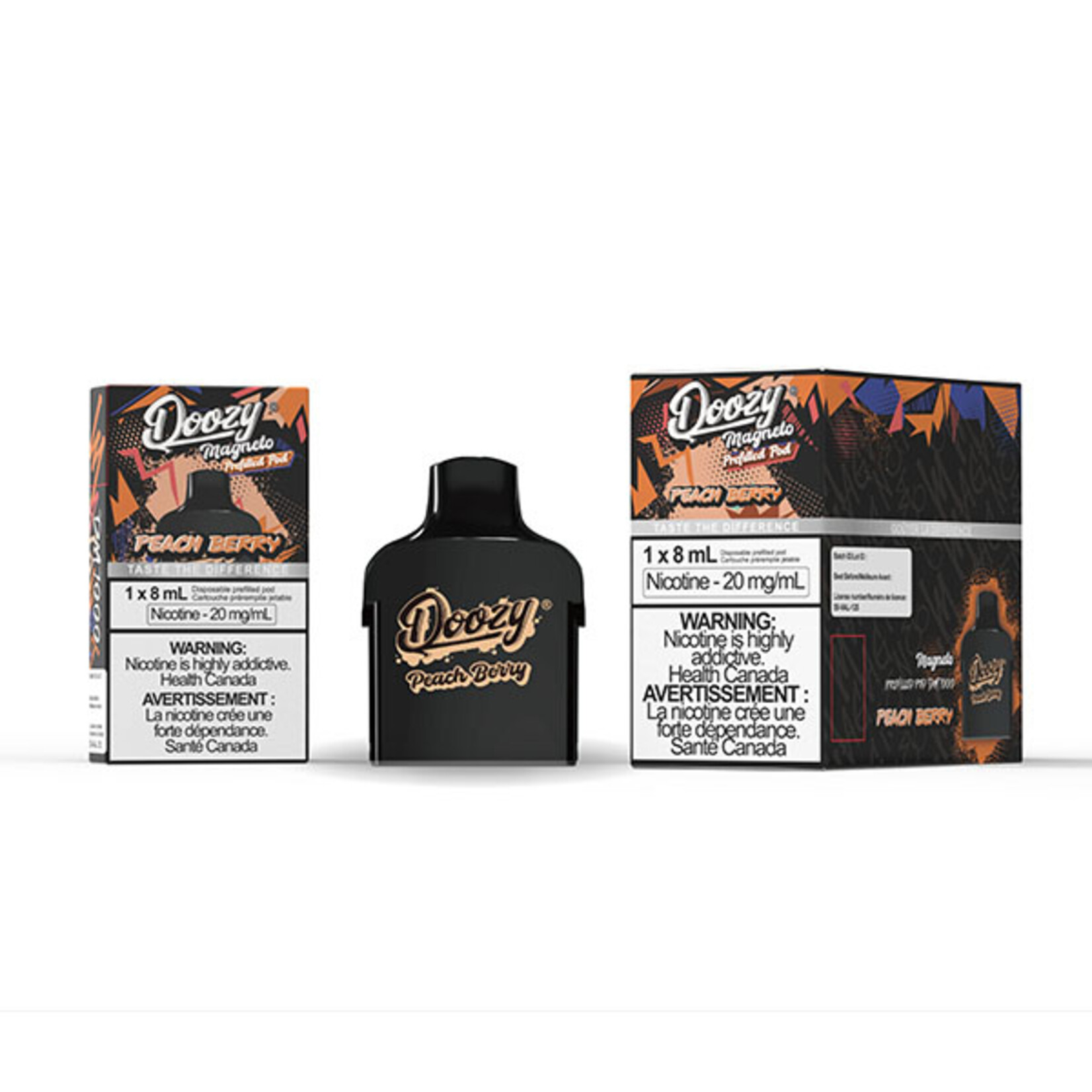 DOOZY DZMGP15 - DOOZY MAGNETO Pods(5pcs/pack) Peach Berry