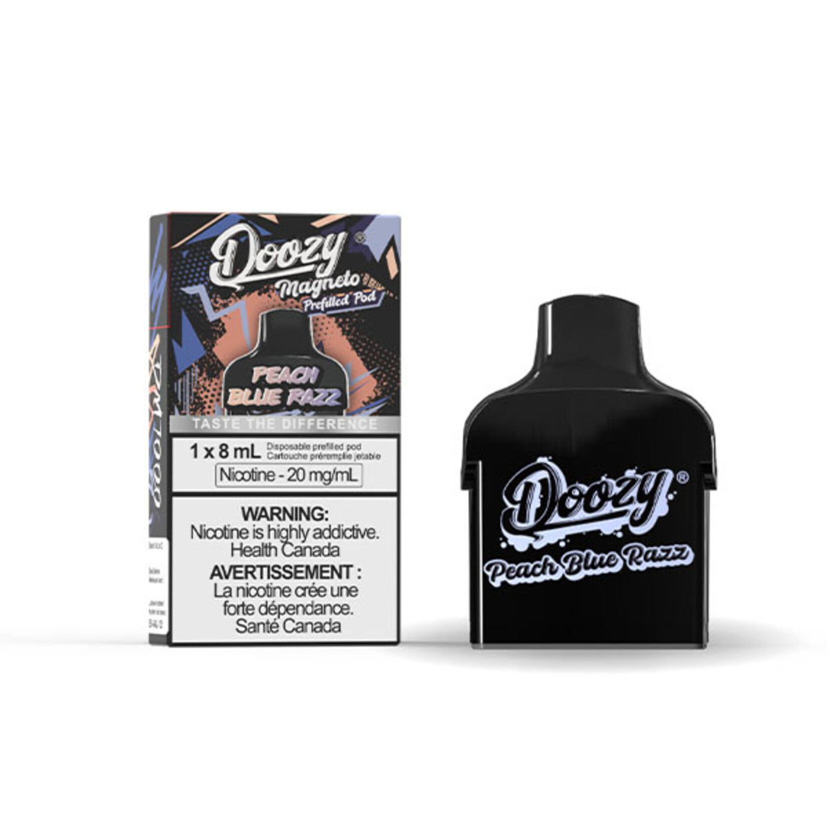 DOOZY DZMGP24 - DOOZY MAGNETO Pods(5pcs/pack) Peach Blue Razz