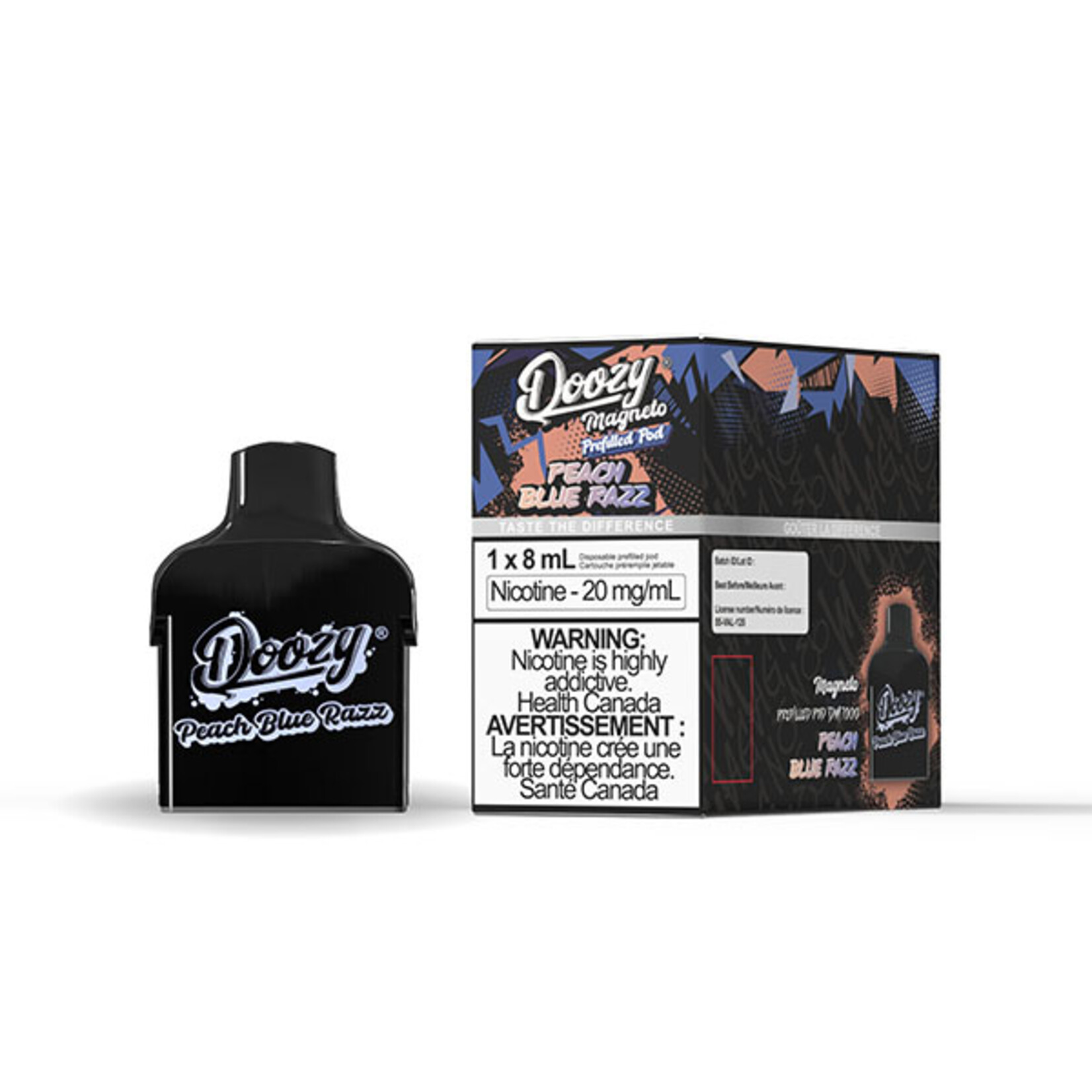 DOOZY DZMGP24 - DOOZY MAGNETO Pods(5pcs/pack) Peach Blue Razz