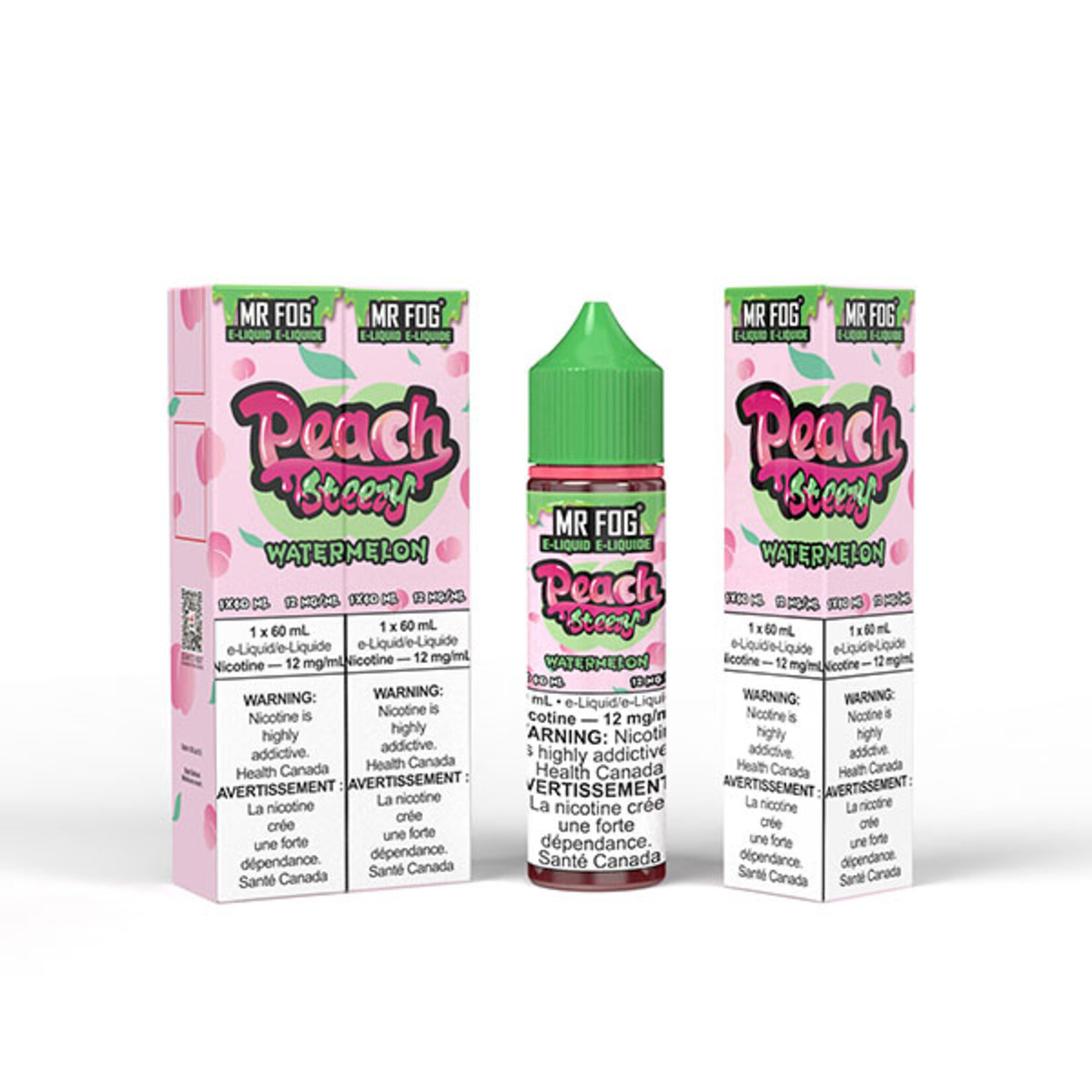 MR FOG MFEPS03 - MR FOG Peach Steezy E-Liquid Watermelon 60ML Freebase