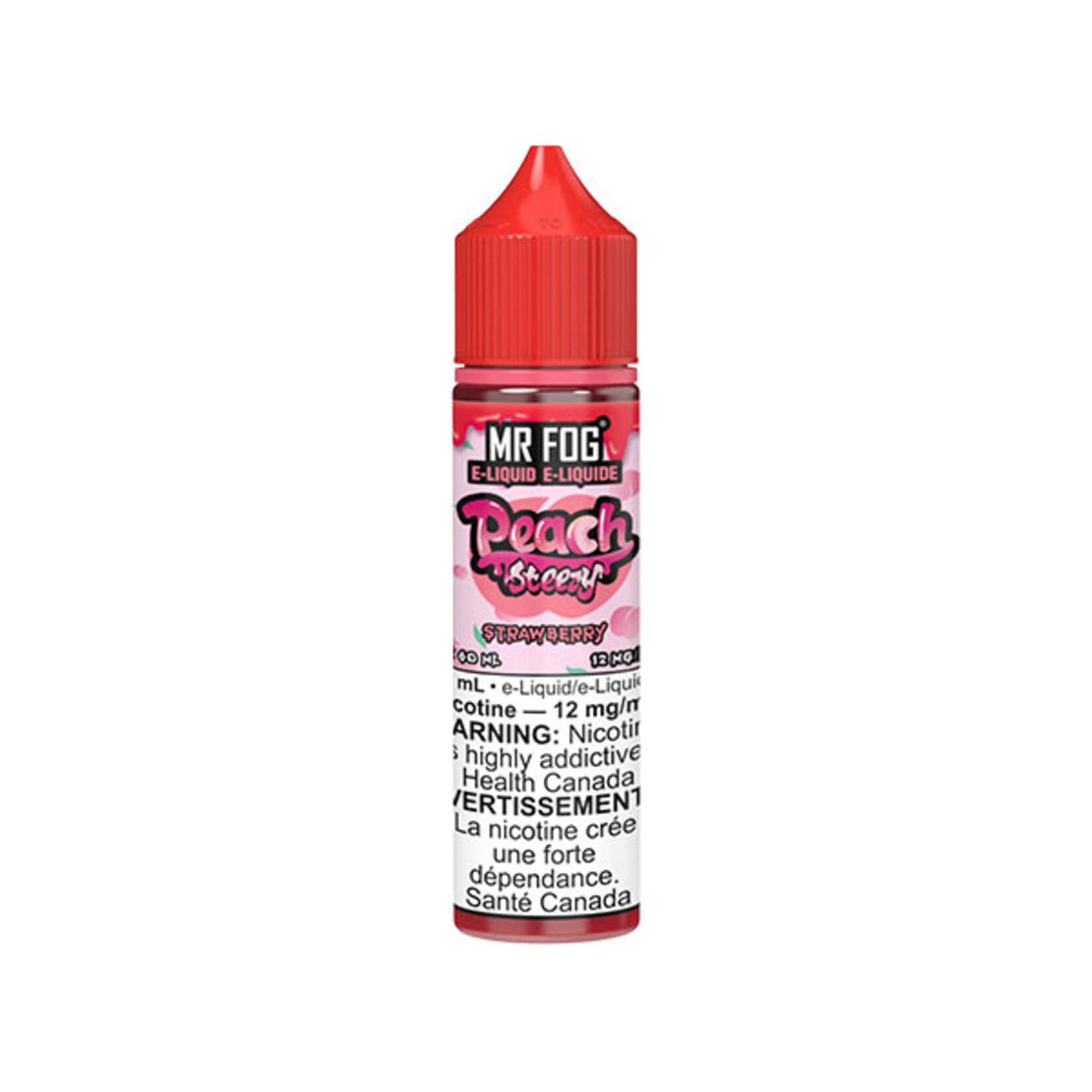 MR FOG MFEPS02 - MR FOG Peach Steezy E-Liquid Strawberry 60ML Freebase