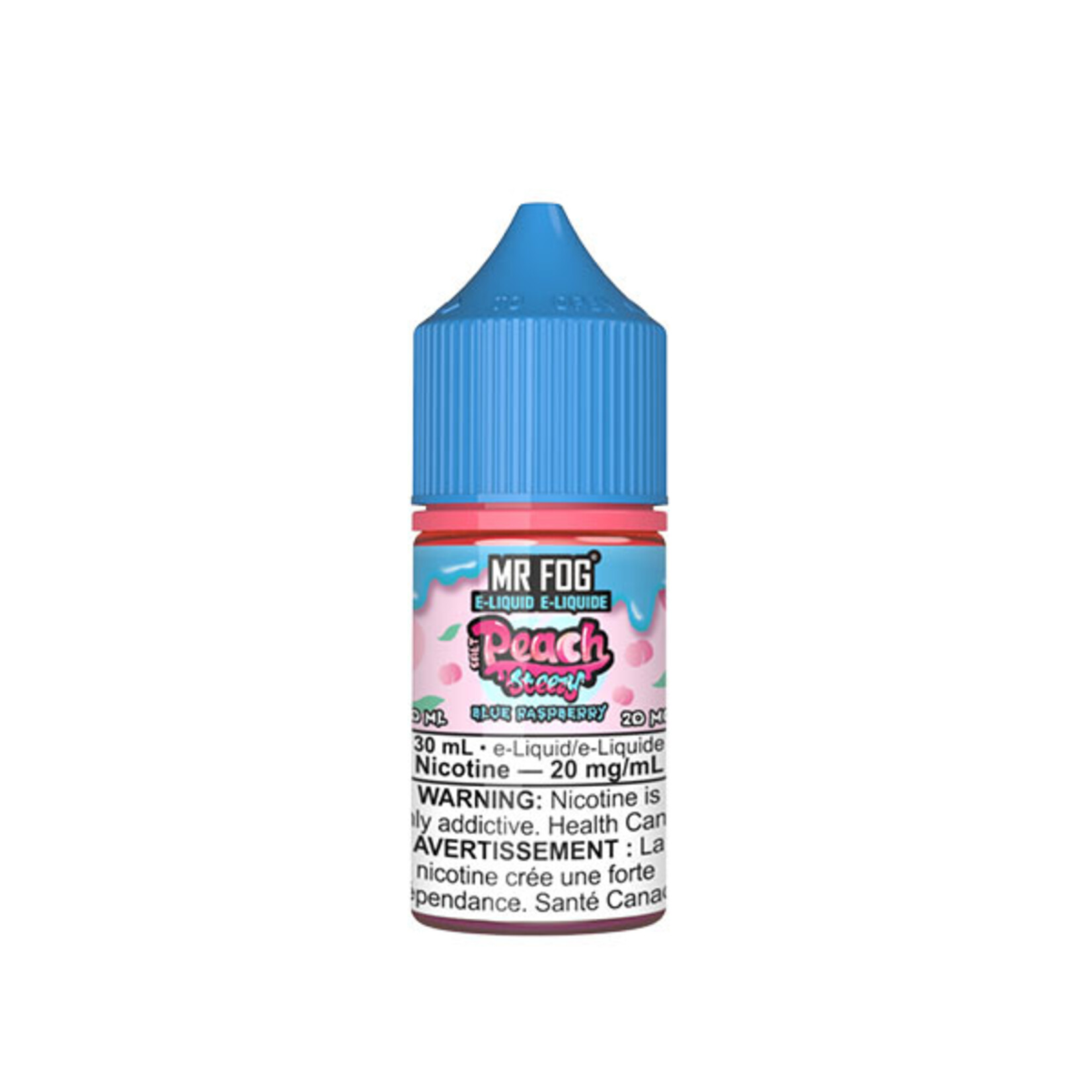 MR FOG MFEPS01 - MR FOG Peach Steezy E-Liquid Blue Raspberry 30ML Salt