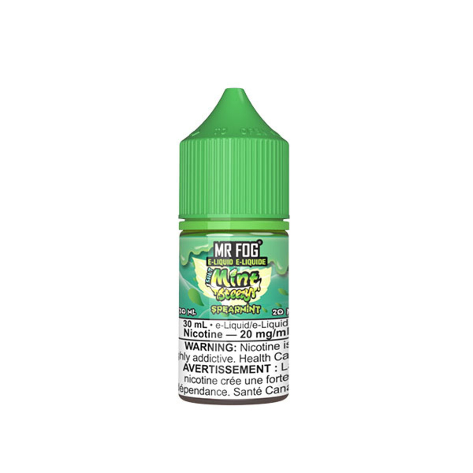 MR FOG MFEMS02 - MR FOG Mint Steezy E-Liquid Spearmint 30ML Salt