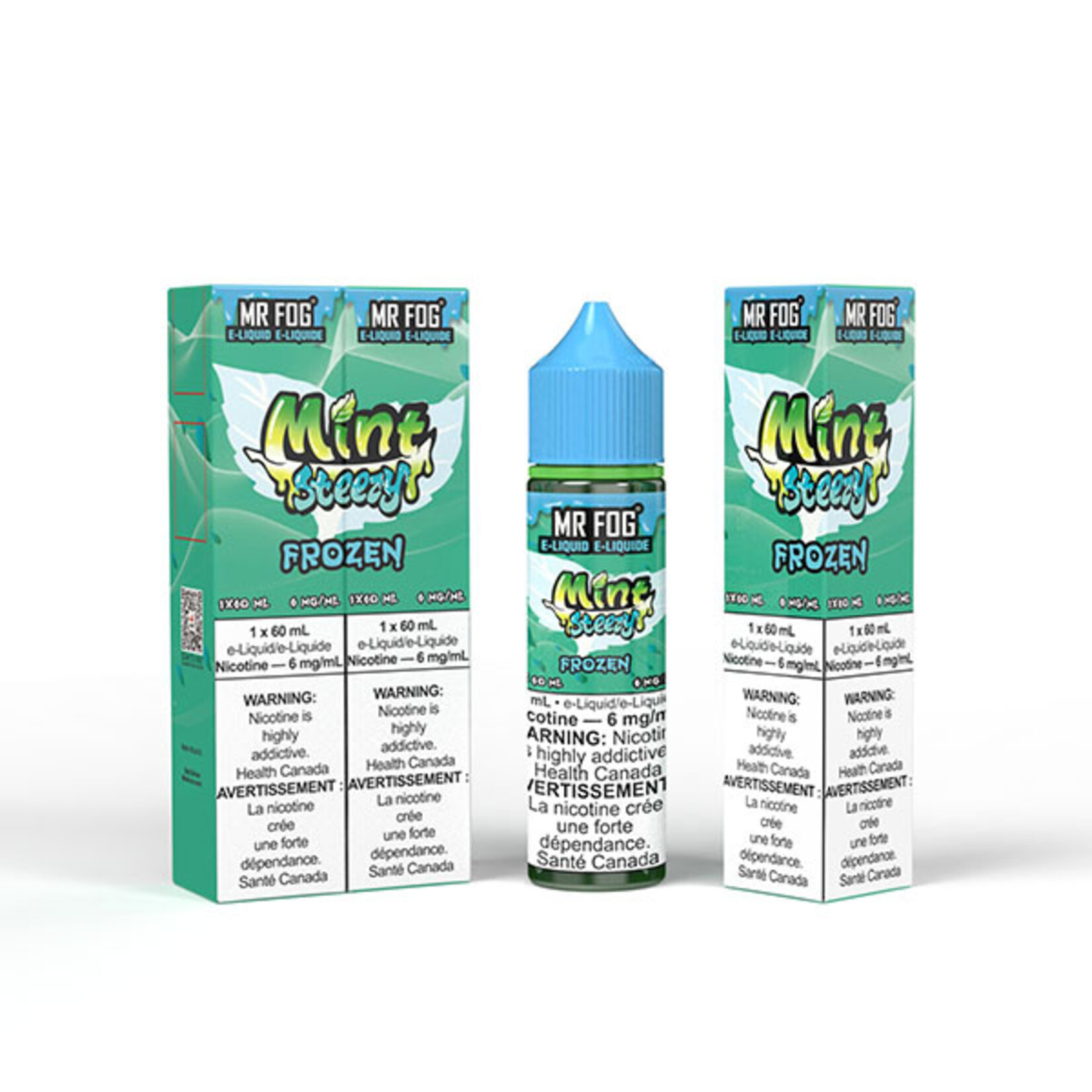 MR FOG MFEMS01 - MR FOG Mint Steezy E-Liquid Frozen 60ML Freebase