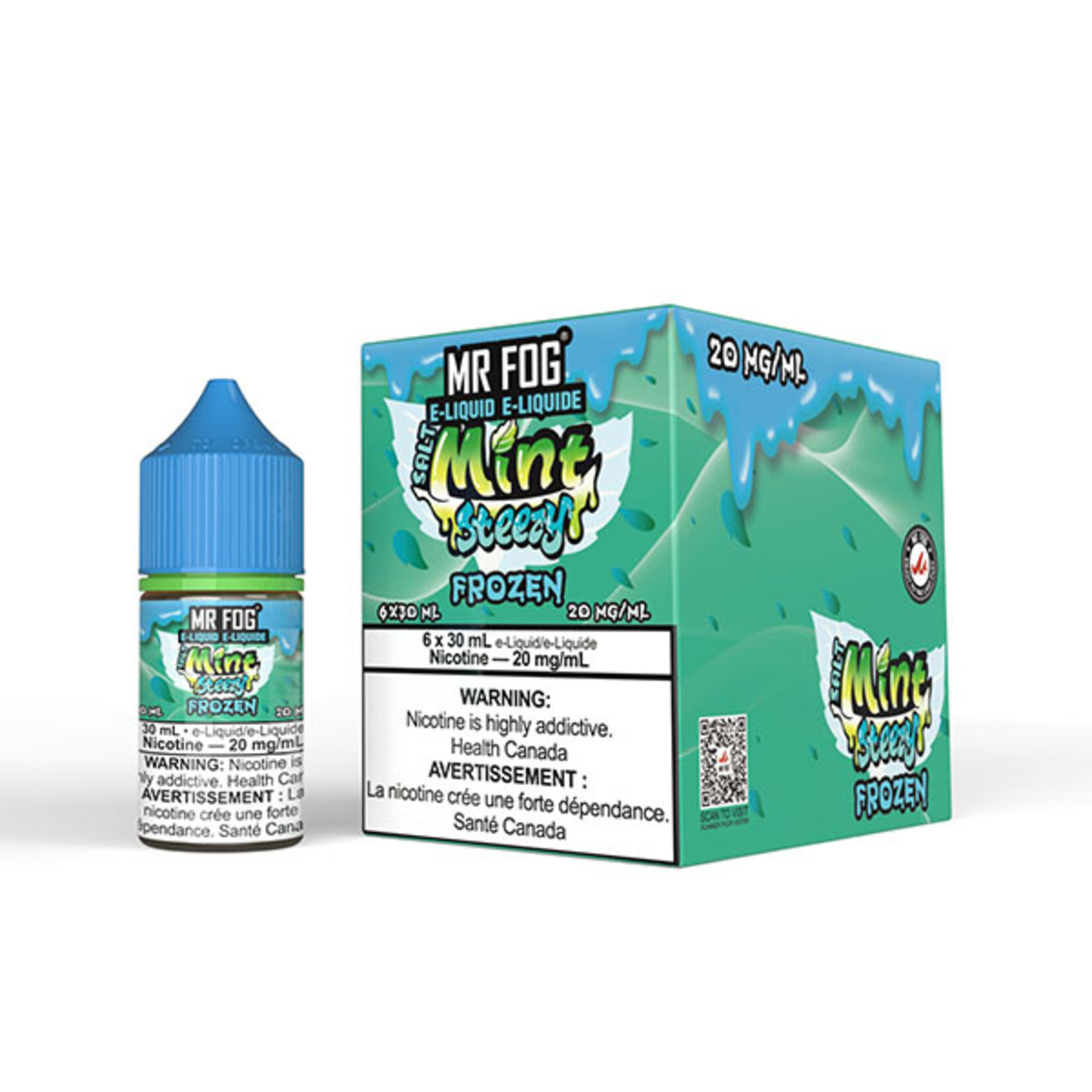 MR FOG MFEMS01 - MR FOG Mint Steezy E-Liquid Frozen 30ML Salt