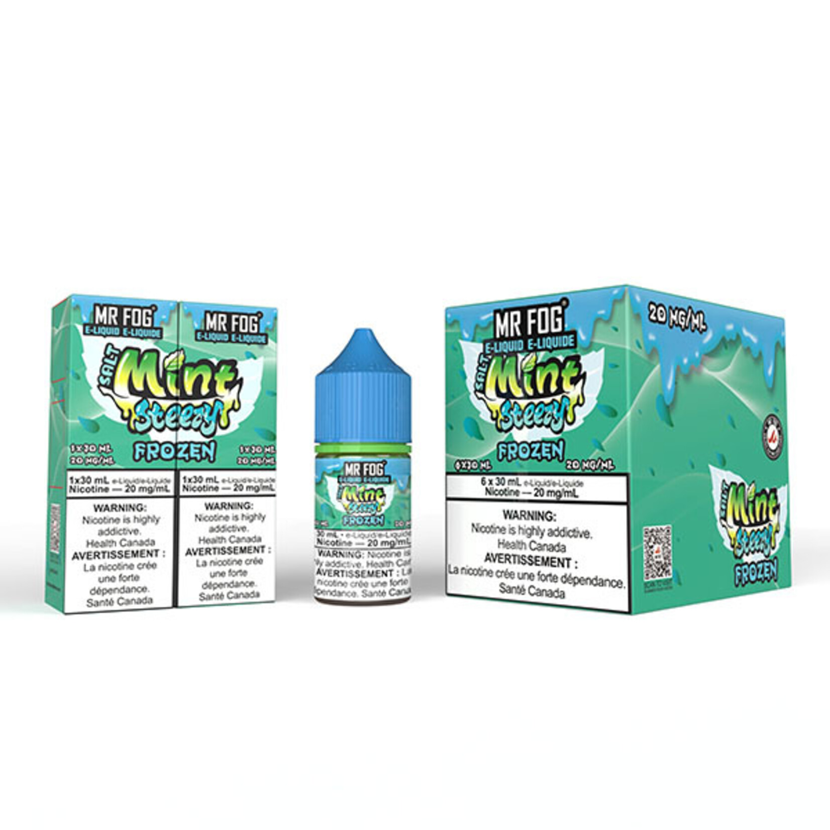 MR FOG MFEMS01 - MR FOG Mint Steezy E-Liquid Frozen 30ML Salt