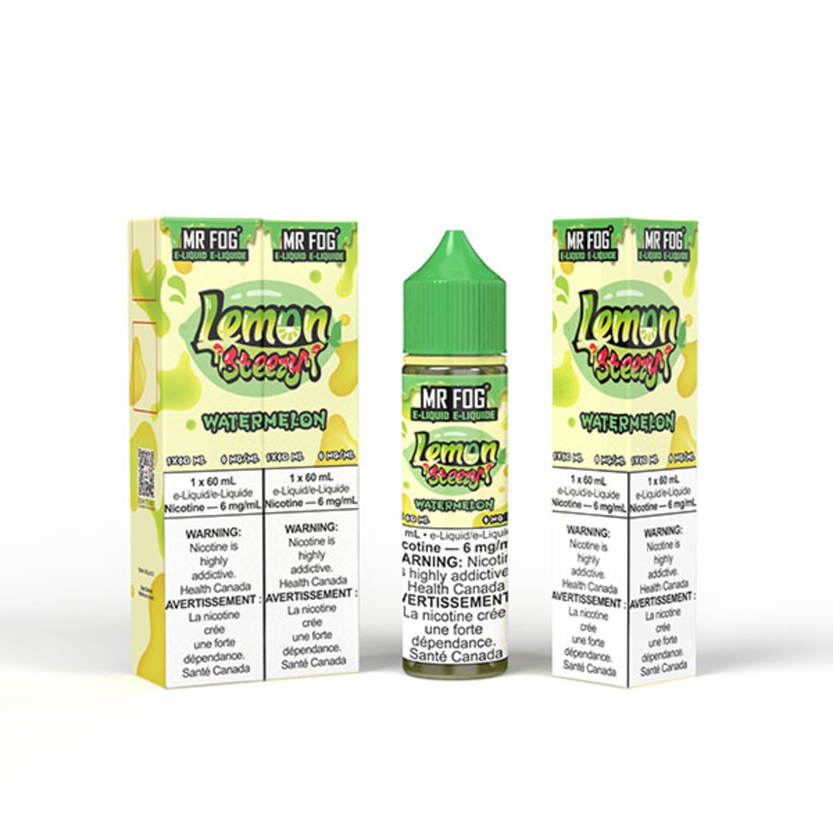 MR FOG MFELS03 - MR FOG Lemon Steezy E-Liquid Watermelon 60ML Freebase