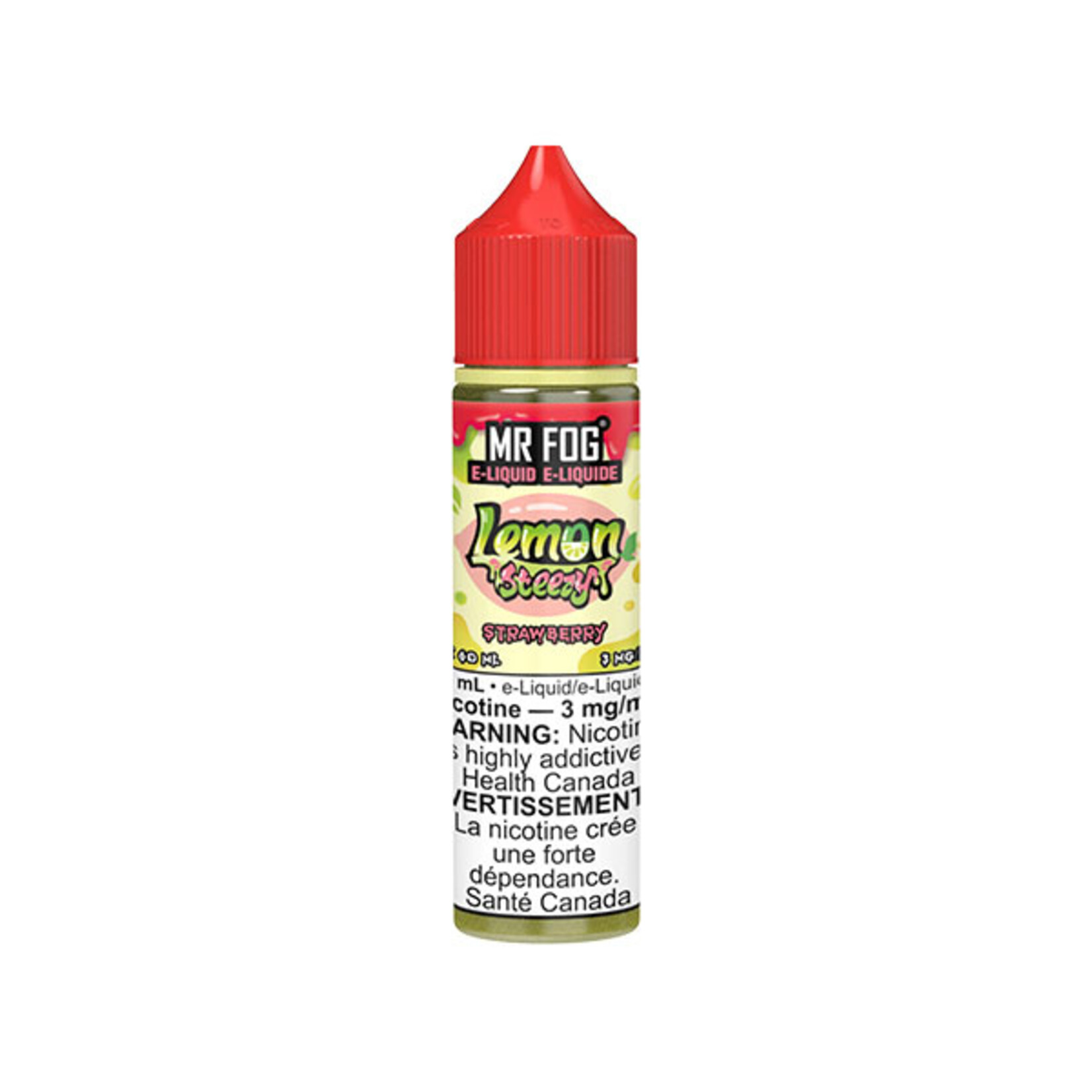 MR FOG MFELS02 - MR FOG Lemon Steezy E-Liquid Strawberry 60ML Freebase