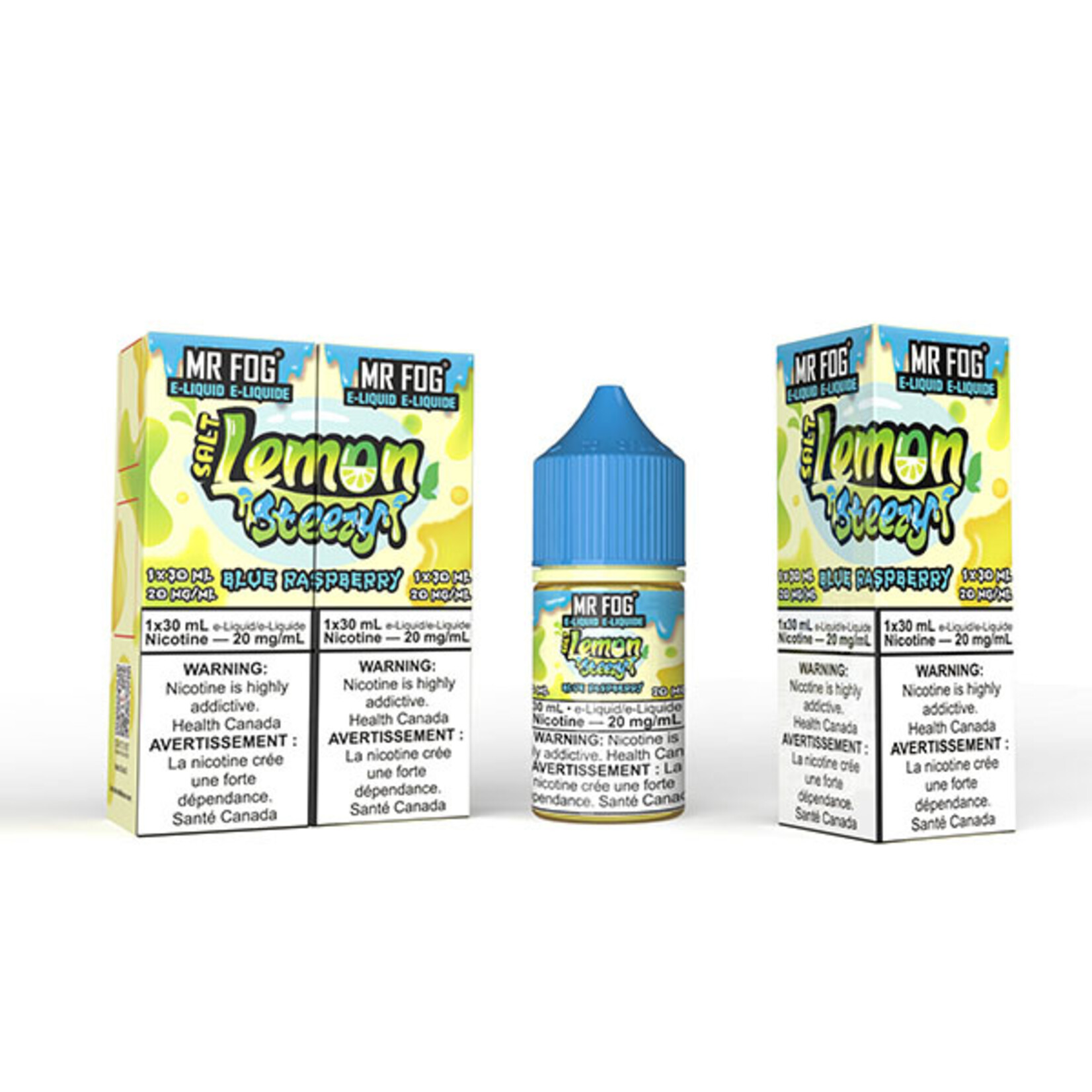 MR FOG MFELS01 - MR FOG Lemon Steezy E-Liquid Blue Raspberry 30ML Salt