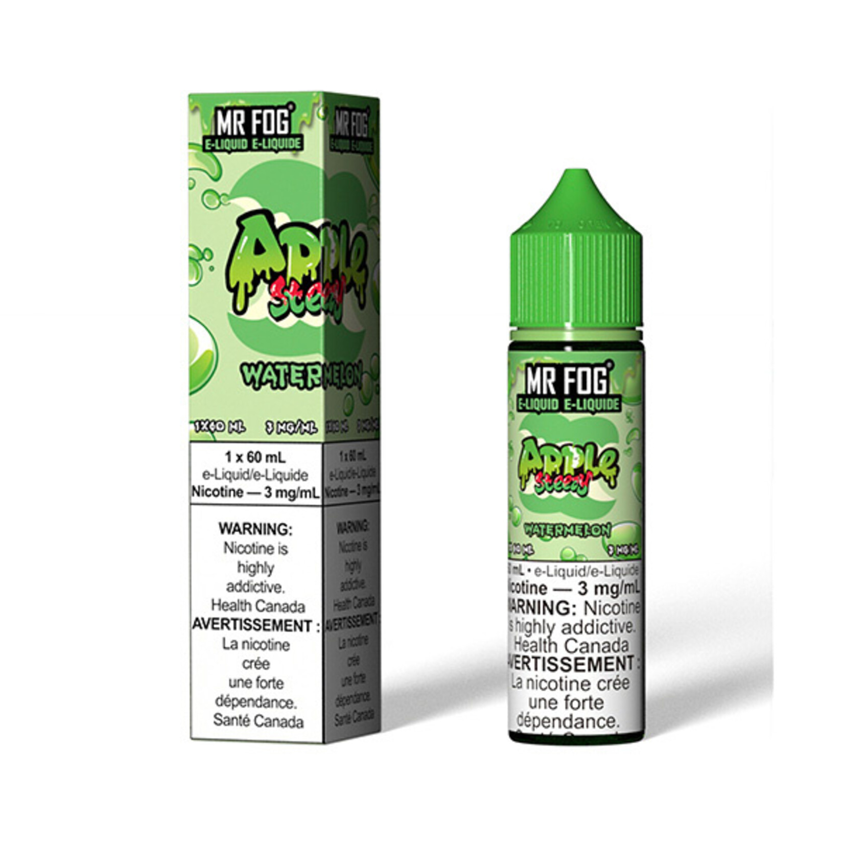 MR FOG MFEAS01 - MR FOG Apple Steezy E-Liquid Watermelon 60ML Freebase