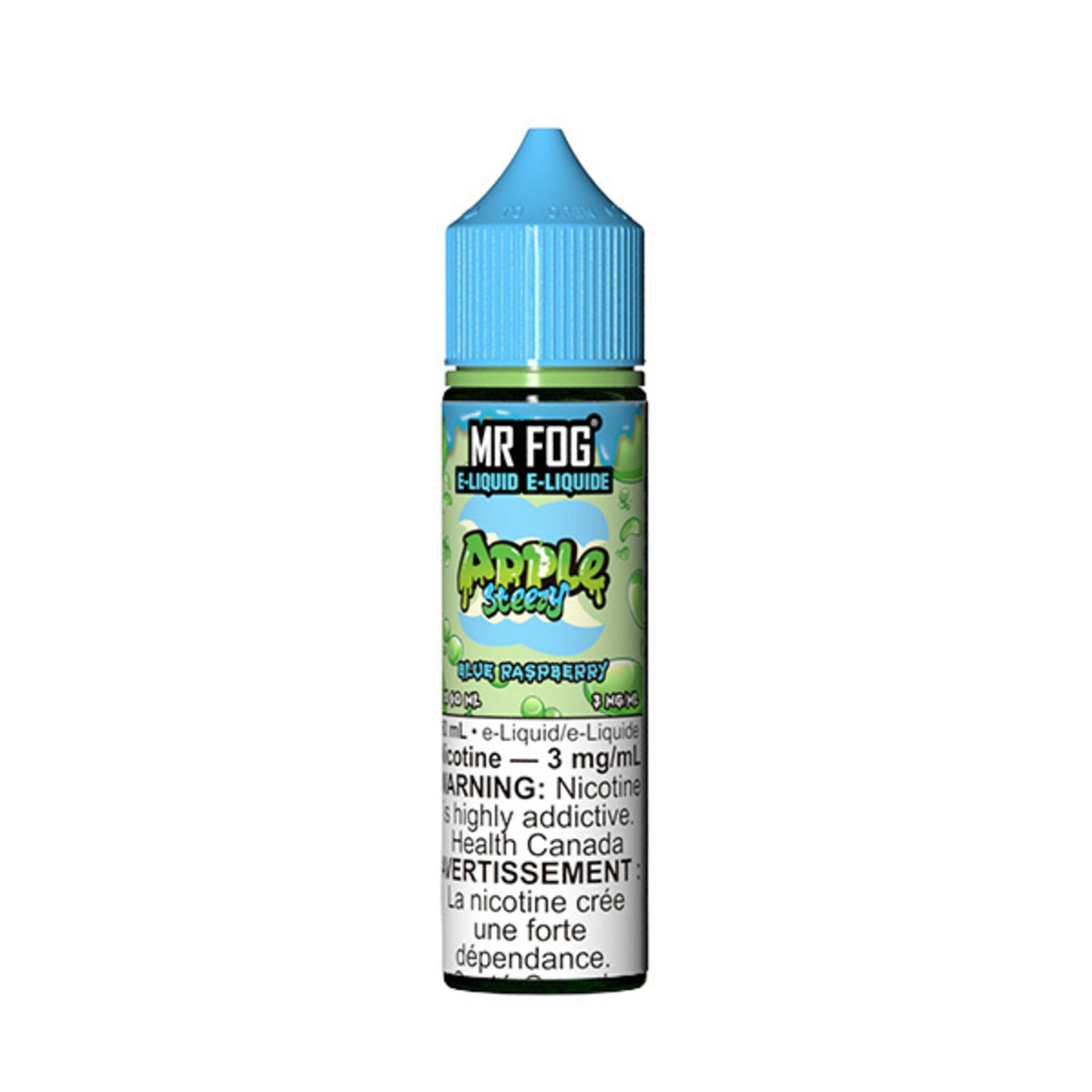 MR FOG MFEAS03 - MR FOG Apple Steezy E-Liquid Blue Raspberry 60ML Freebase