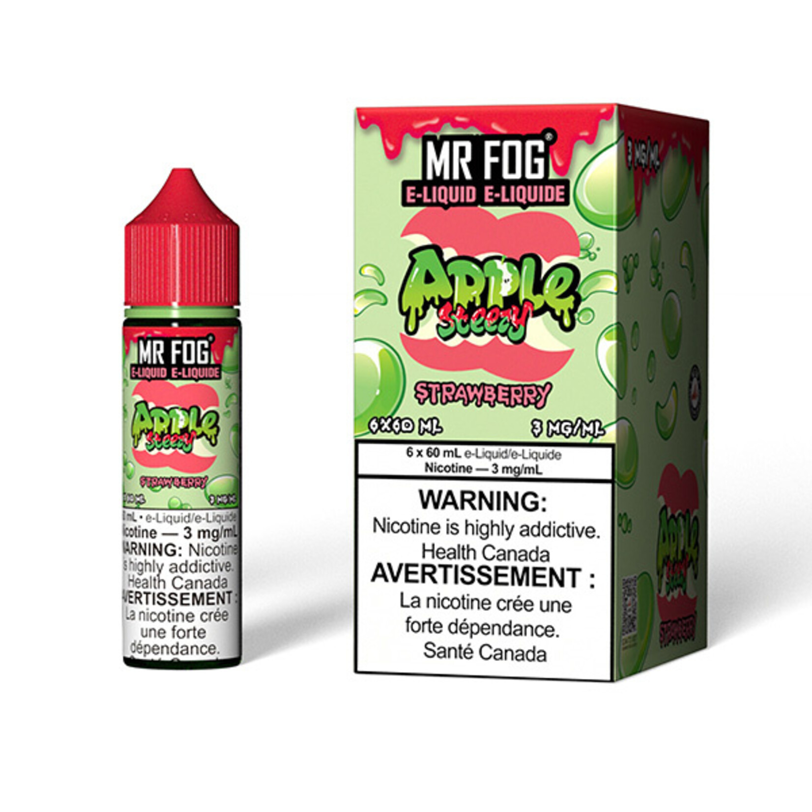 MR FOG [Apple Steezy] MR FOG Strawberry E-Liquid 60ml