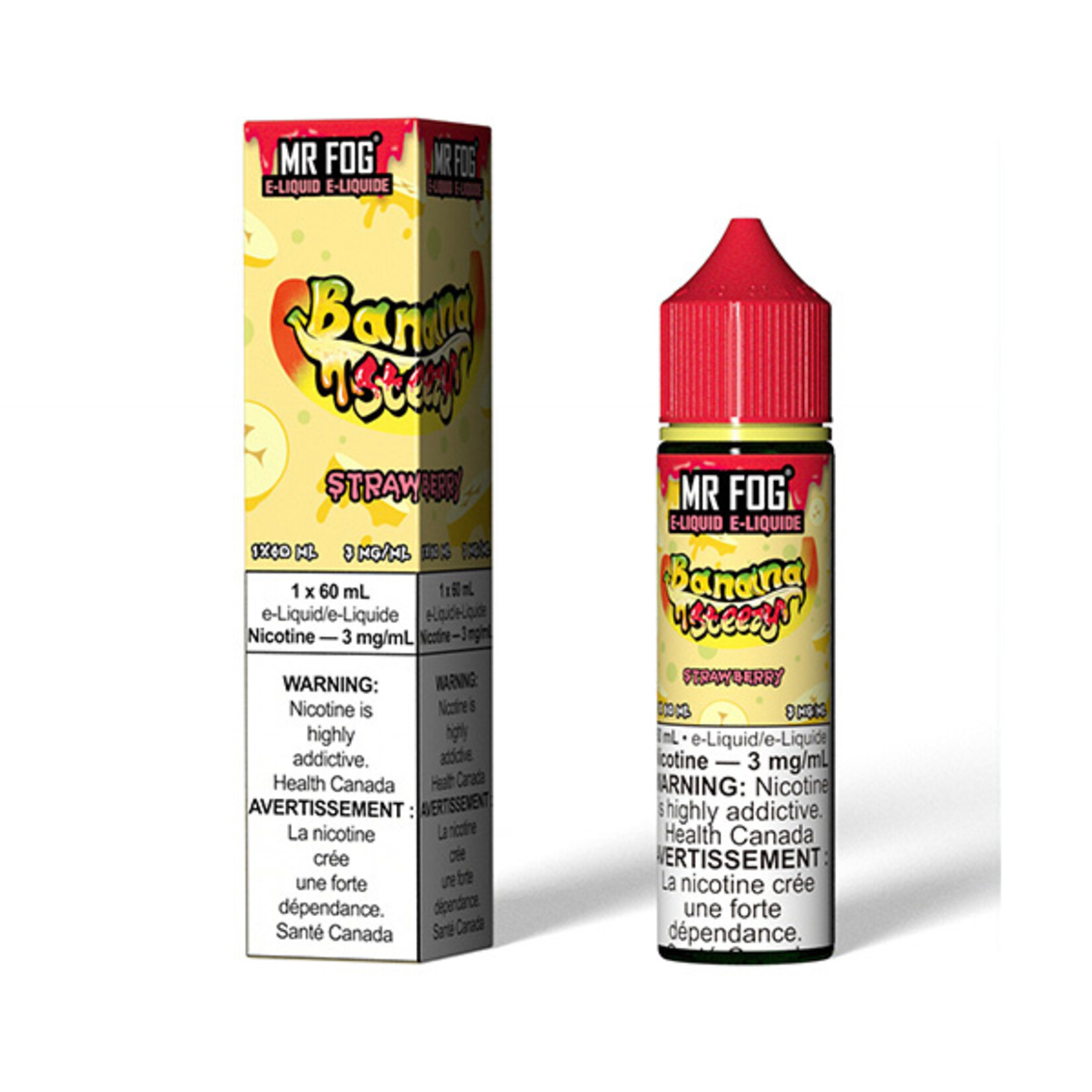 MR FOG [Banana Steezy] MR FOG Strawberry E-Liquid 60ml