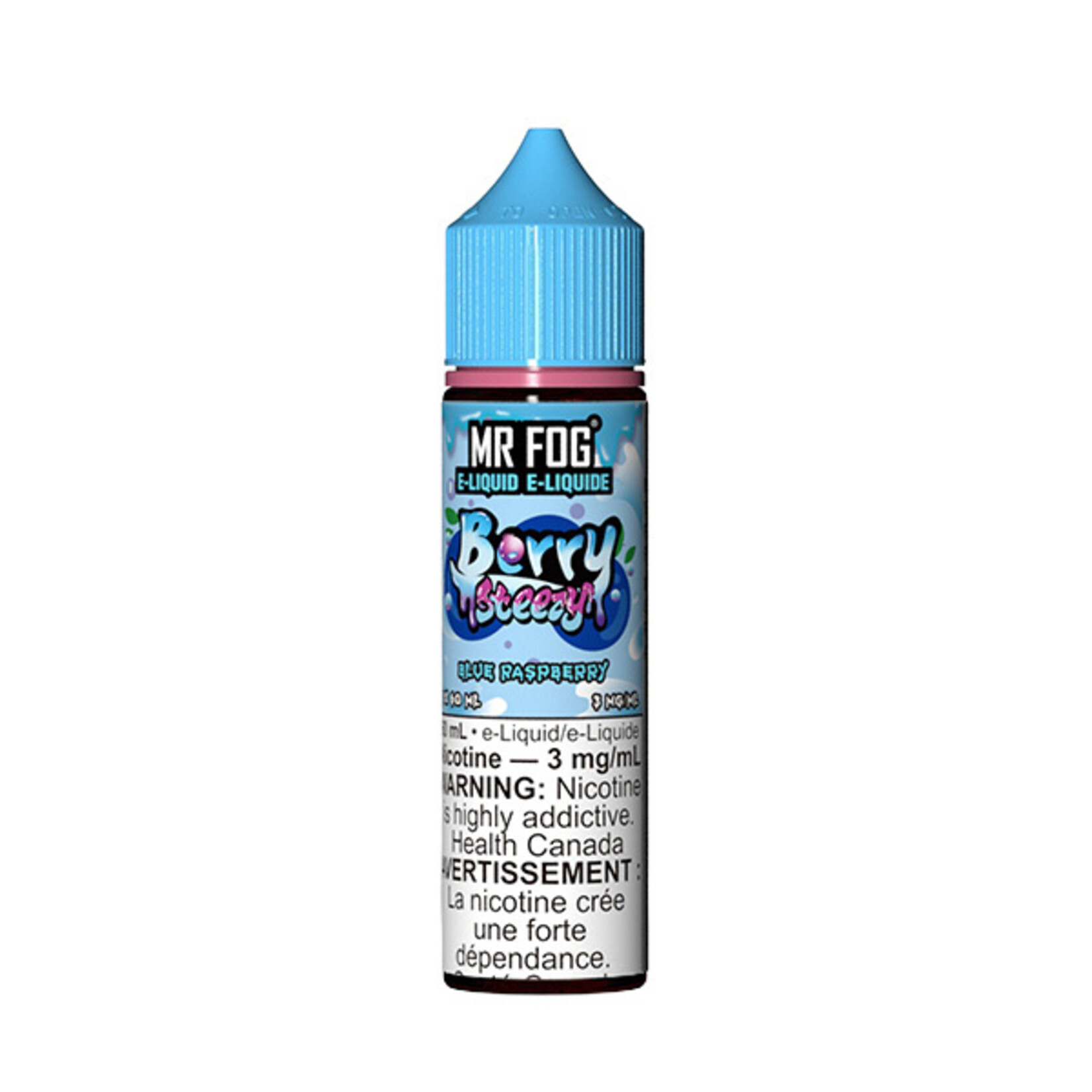 MR FOG MFEBS03 - MR FOG Berry Steezy E-Liquid Blue Raspberry 60ML Freebase