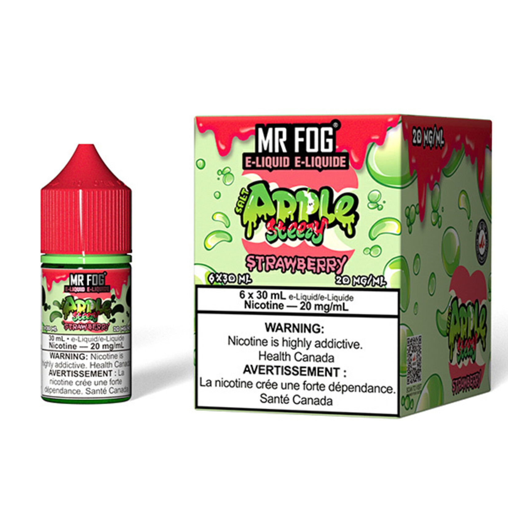 MR FOG MFEAS02 - MR FOG Apple Steezy E-Liquid Strawberry 30ML Salt