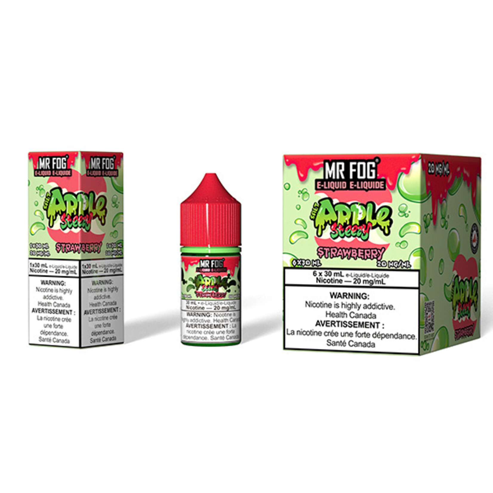 MR FOG MFEAS02 - MR FOG Apple Steezy E-Liquid Strawberry 30ML Salt