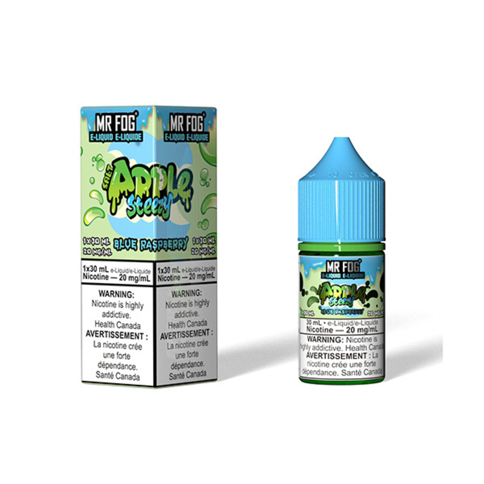 MR FOG MFEAS03 - MR FOG Apple Steezy E-Liquid Blue Raspberry 30ML Salt