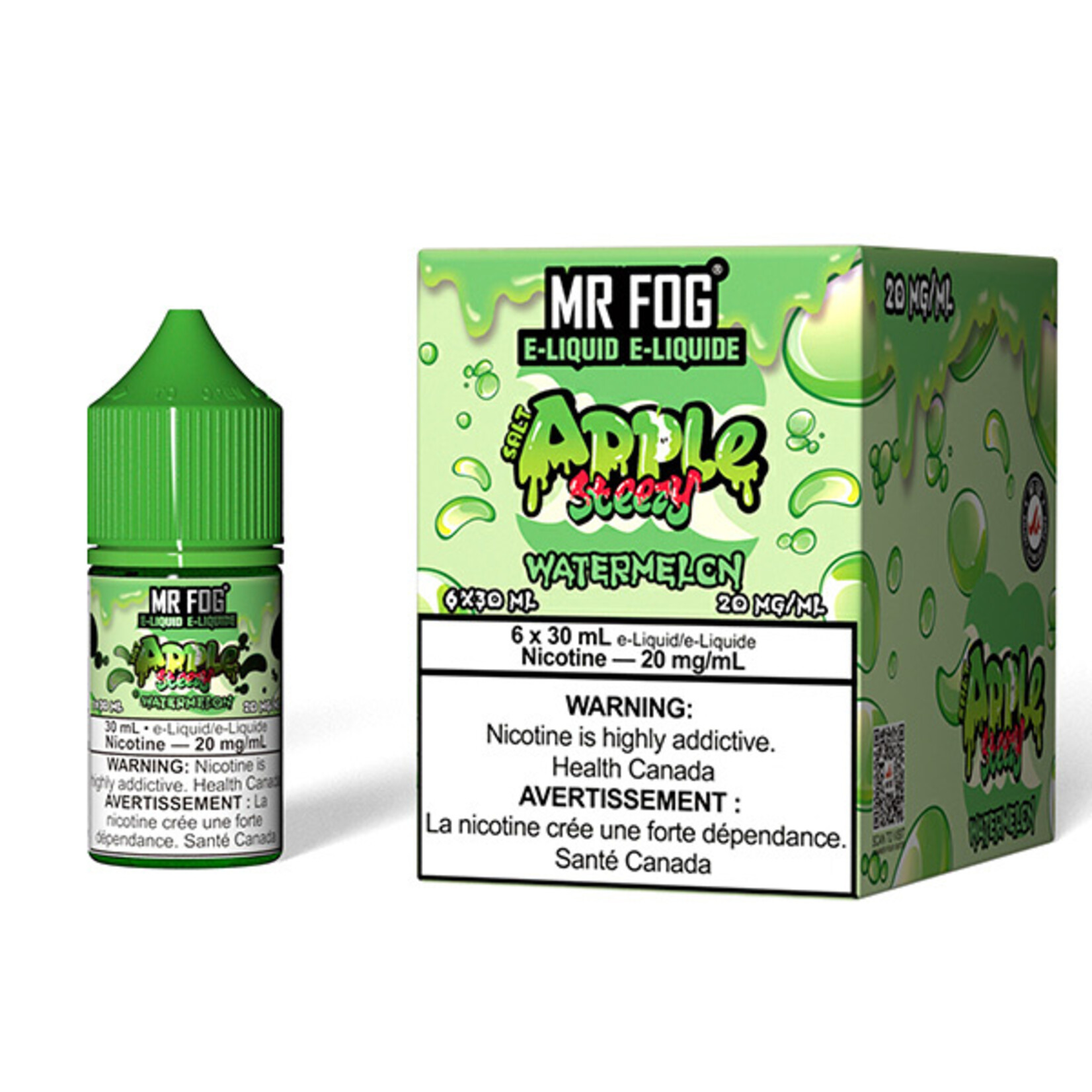 MR FOG MFEAS01 - MR FOG Apple Steezy E-Liquid Watermelon 30ML Salt