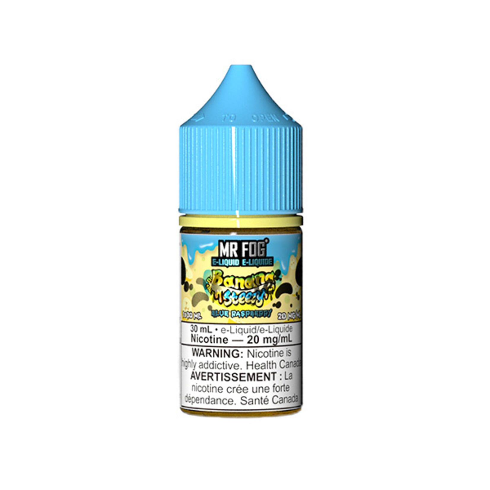 MR FOG MFENS03 - MR FOG Banana Steezy E-Liquid Blue Raspberry 30ML Salt
