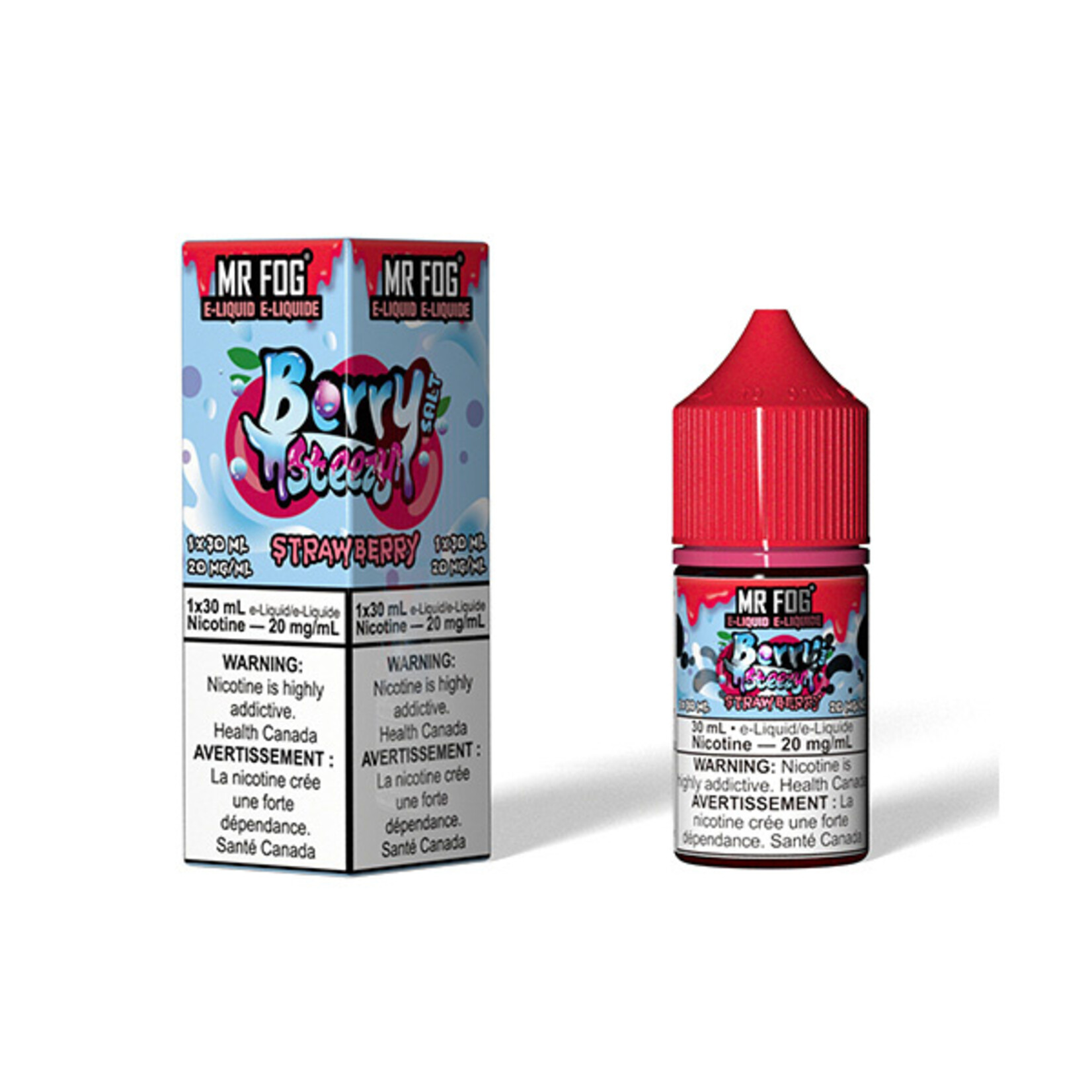 MR FOG MFEBS02 - MR FOG Berry Steezy E-Liquid Strawberry 30ML Salt