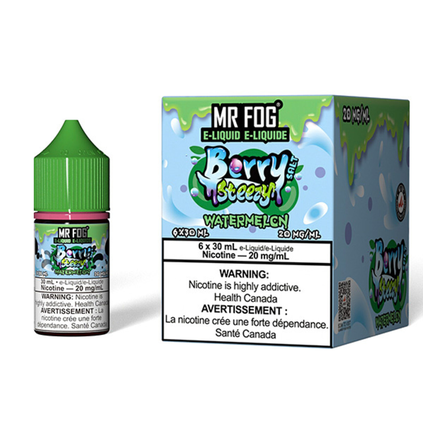 MR FOG MFEBS01 - MR FOG Berry Steezy E-Liquid Watermelon 30ML Salt