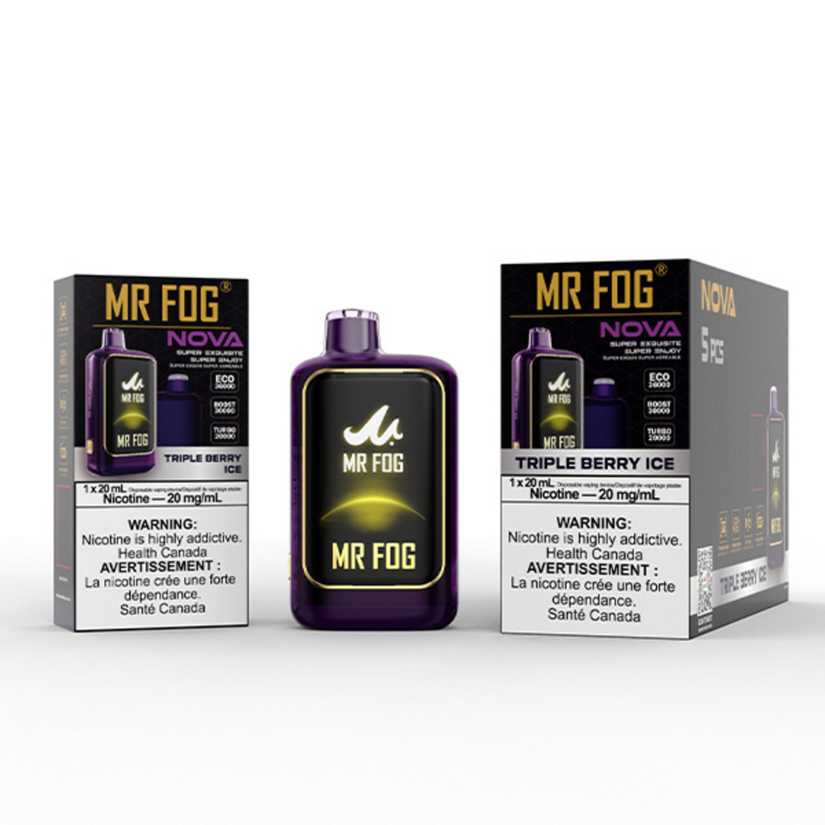 MR FOG NV12 - MR FOG NOVA Triple Berry Ice