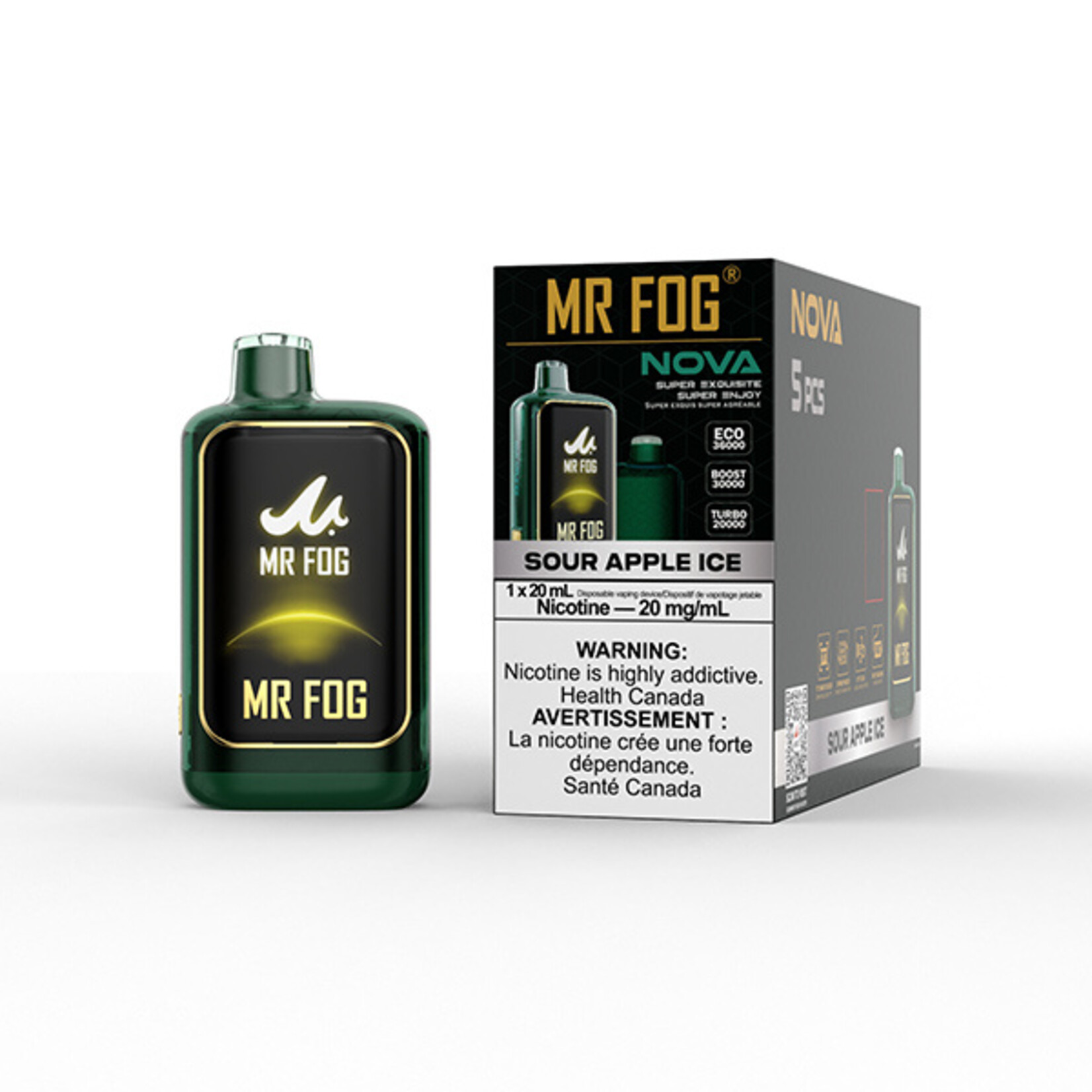 MR FOG NV11 - MR FOG NOVA Sour Apple Ice